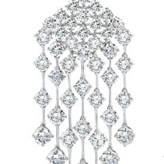 Wasserfall-Diamant-Ohrringe