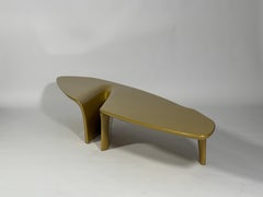 Waterfall Gold Side Table by Fredrikson Stallard for Driade