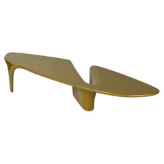 Waterfall Gold Side Table by Fredrikson Stallard for Driade