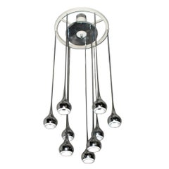 Wasserfall-Kronleuchter aus der Mitte des Jahrhunderts von Angelo Brotto für Esperia, Italien, 1960er Jahre