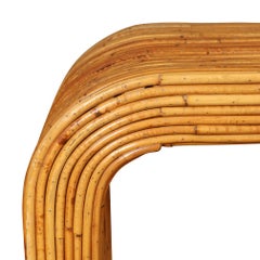 Waterfall Pencil Reed  Bamboo Console