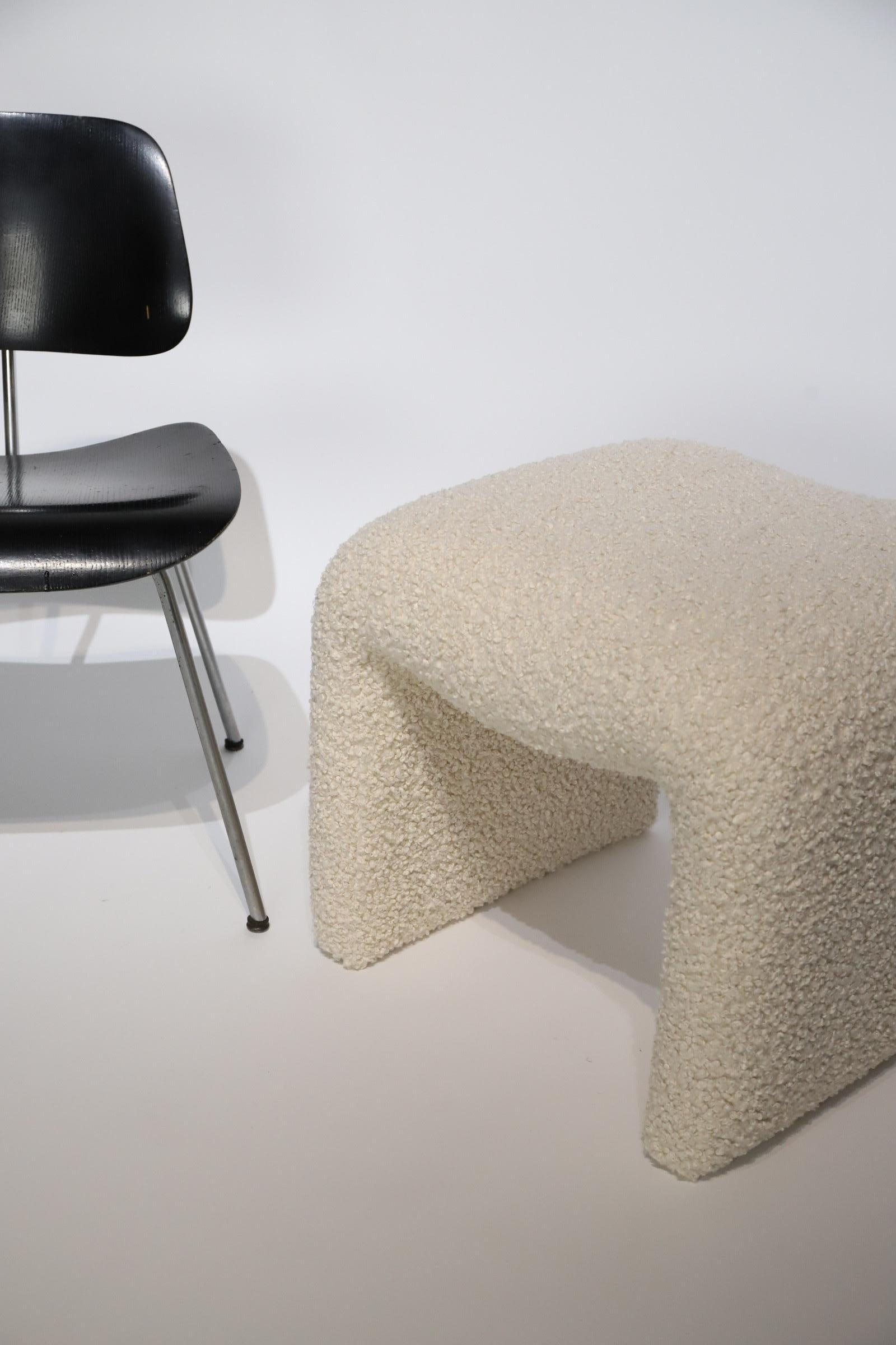 American Waterfall Stool Ottoman