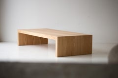 Waterfall Table in White Oak