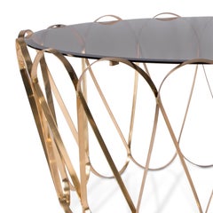 Waterflor Gold Coffee Table