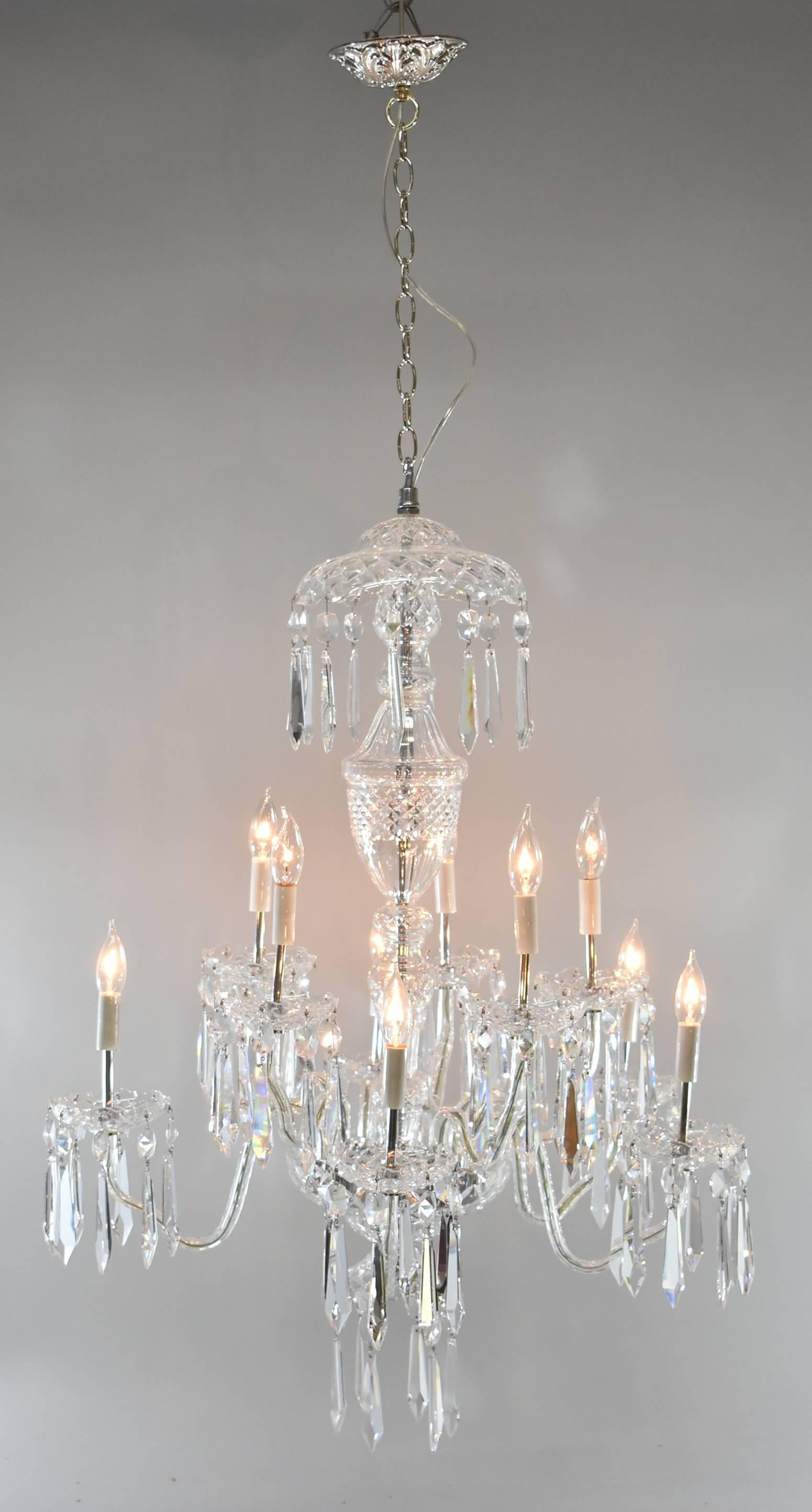 waterford crystal chandelier value
