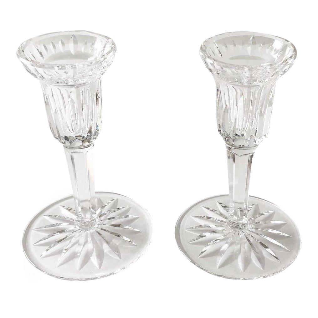 Waterford Carina Candlesticks, Pair