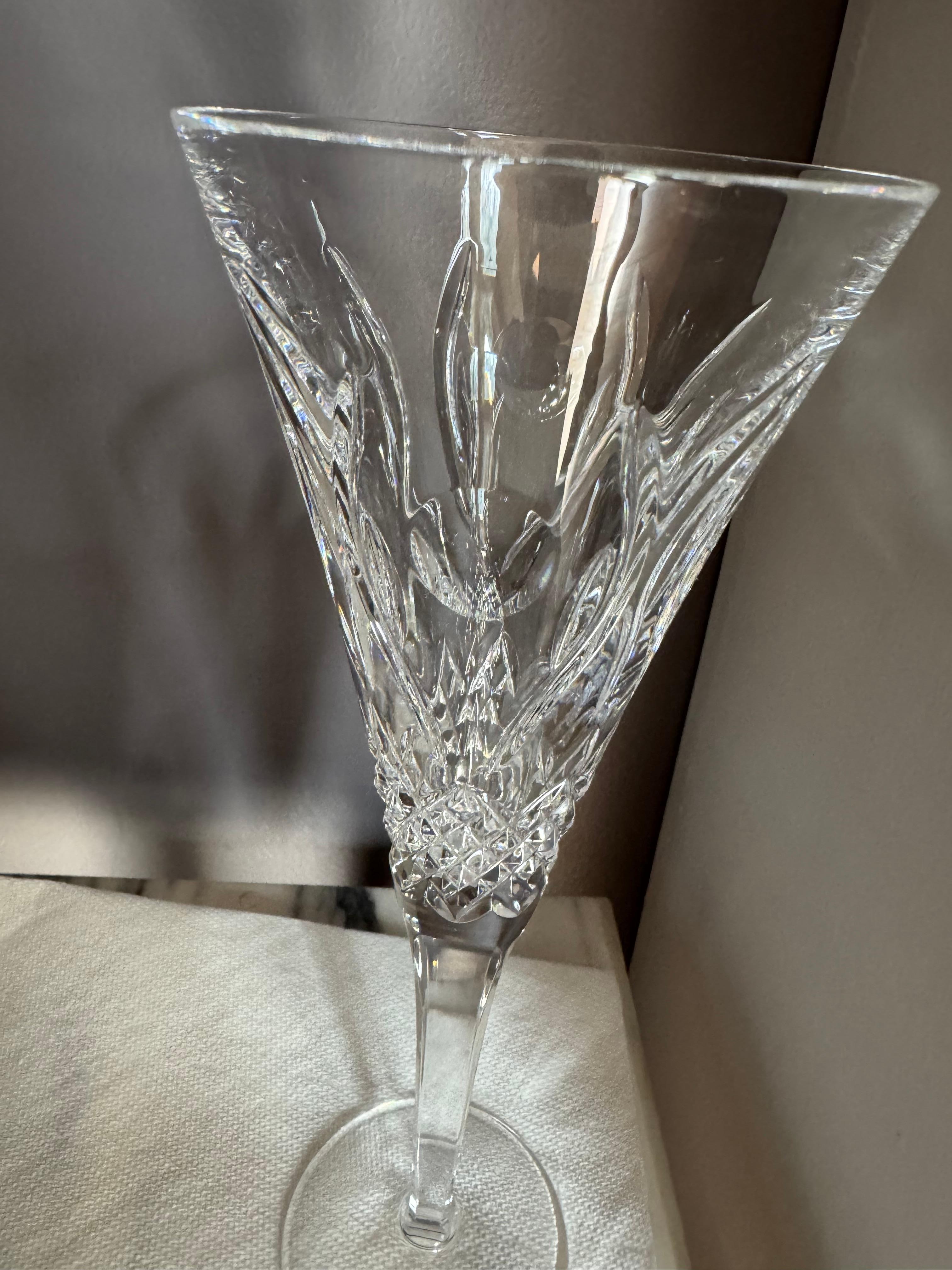 Waterford Champagne 2 Flutes 4th limited edition the Friendship celebration For Sale 3
