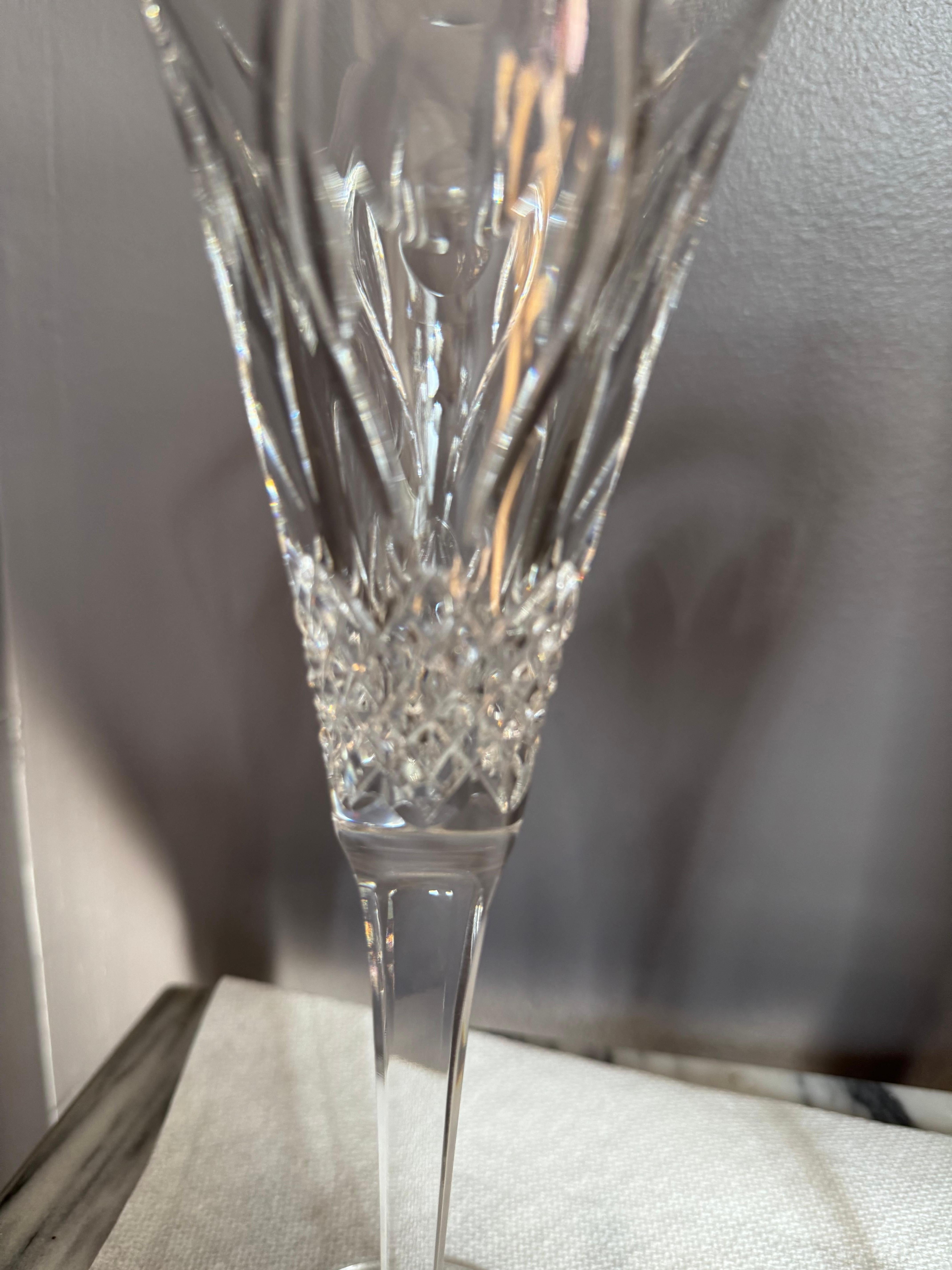 Waterford Champagne 2 Flutes 4th limited edition the Friendship celebration For Sale 11