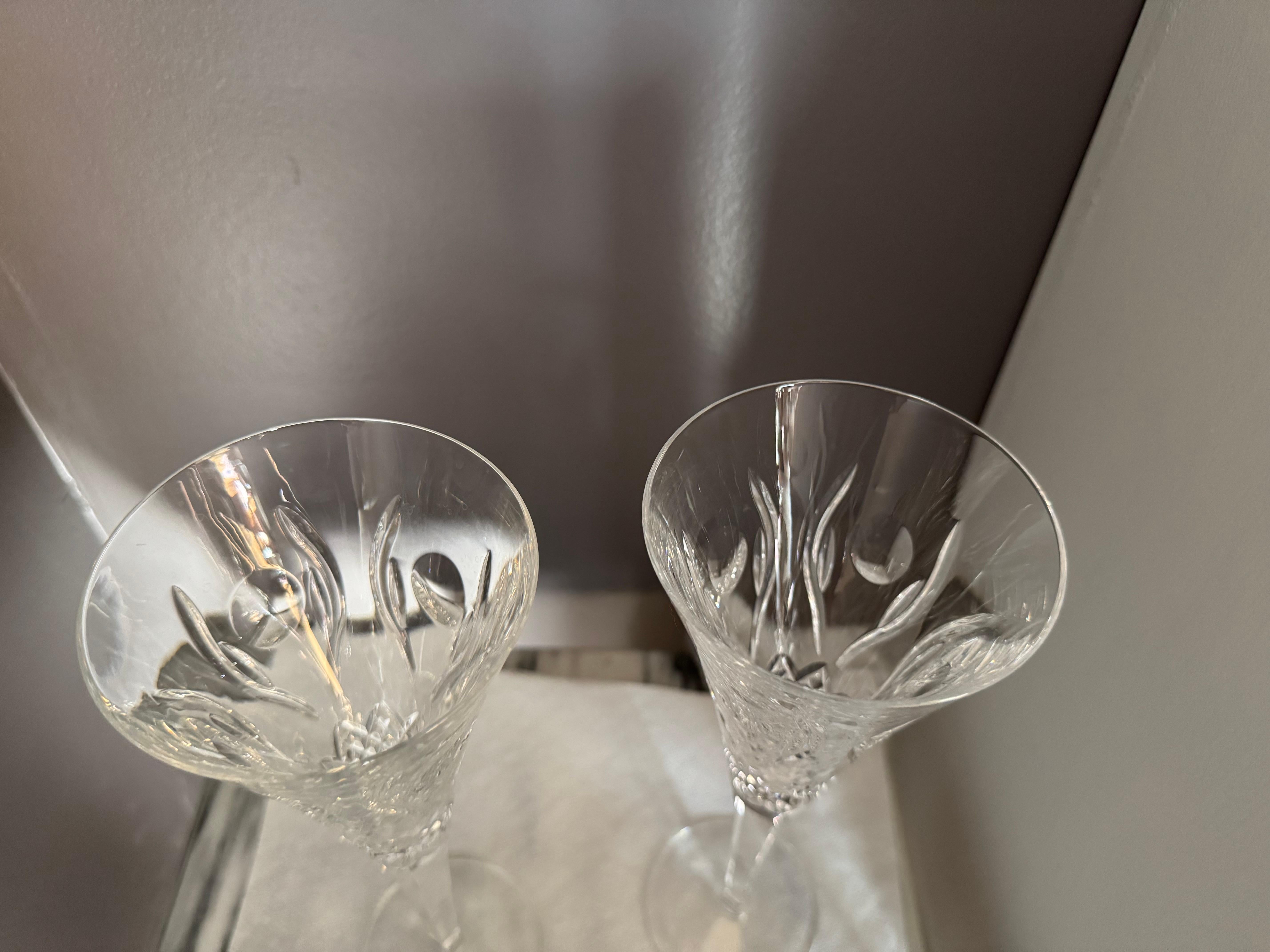 Waterford Champagne 2 Flutes 4th limited edition the Friendship celebration In Good Condition For Sale In Birmingham, AL