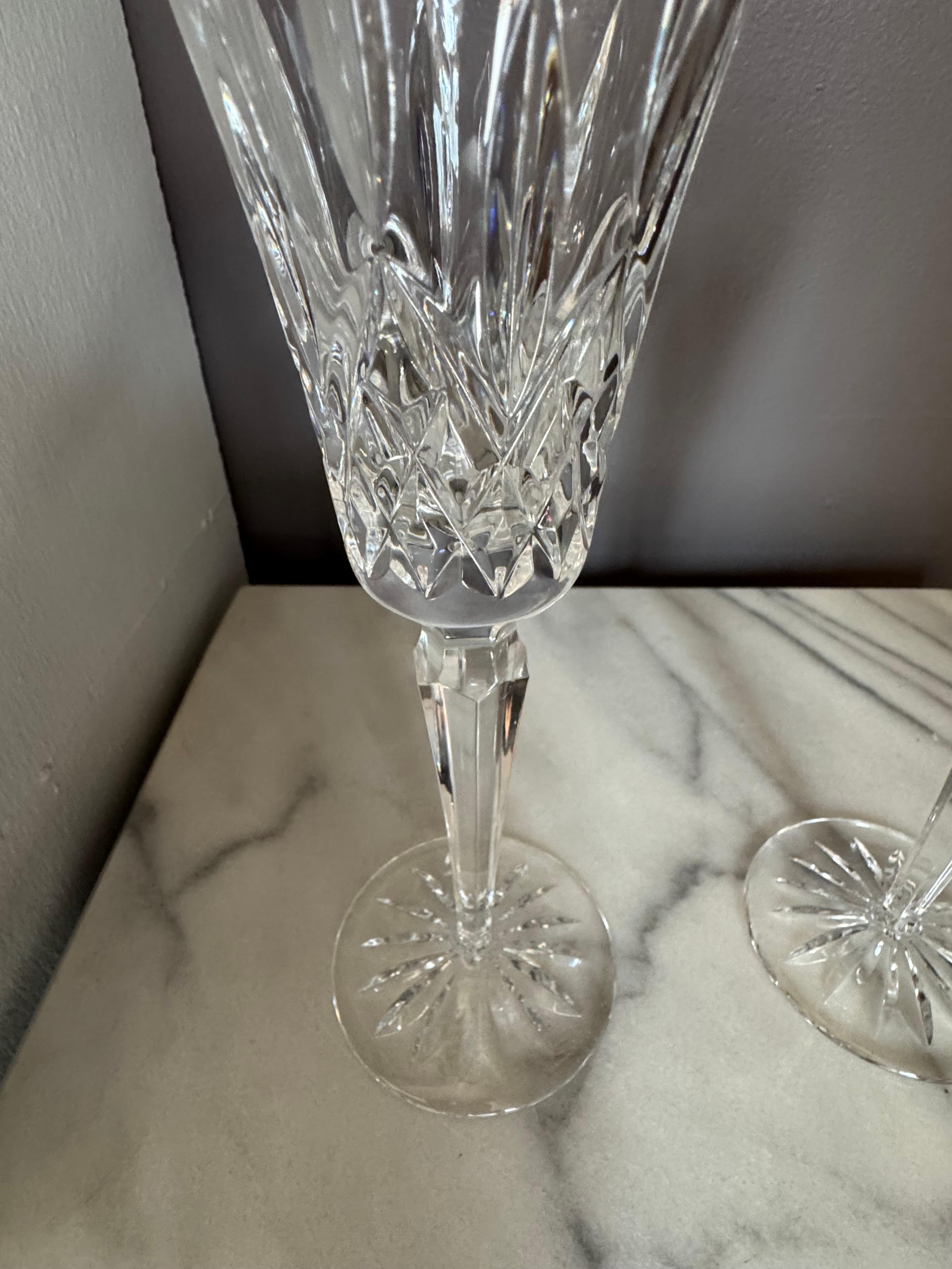 Waterford Champagner  Flöten Kristall  Lismore   I Love 2er-Set im Angebot 10