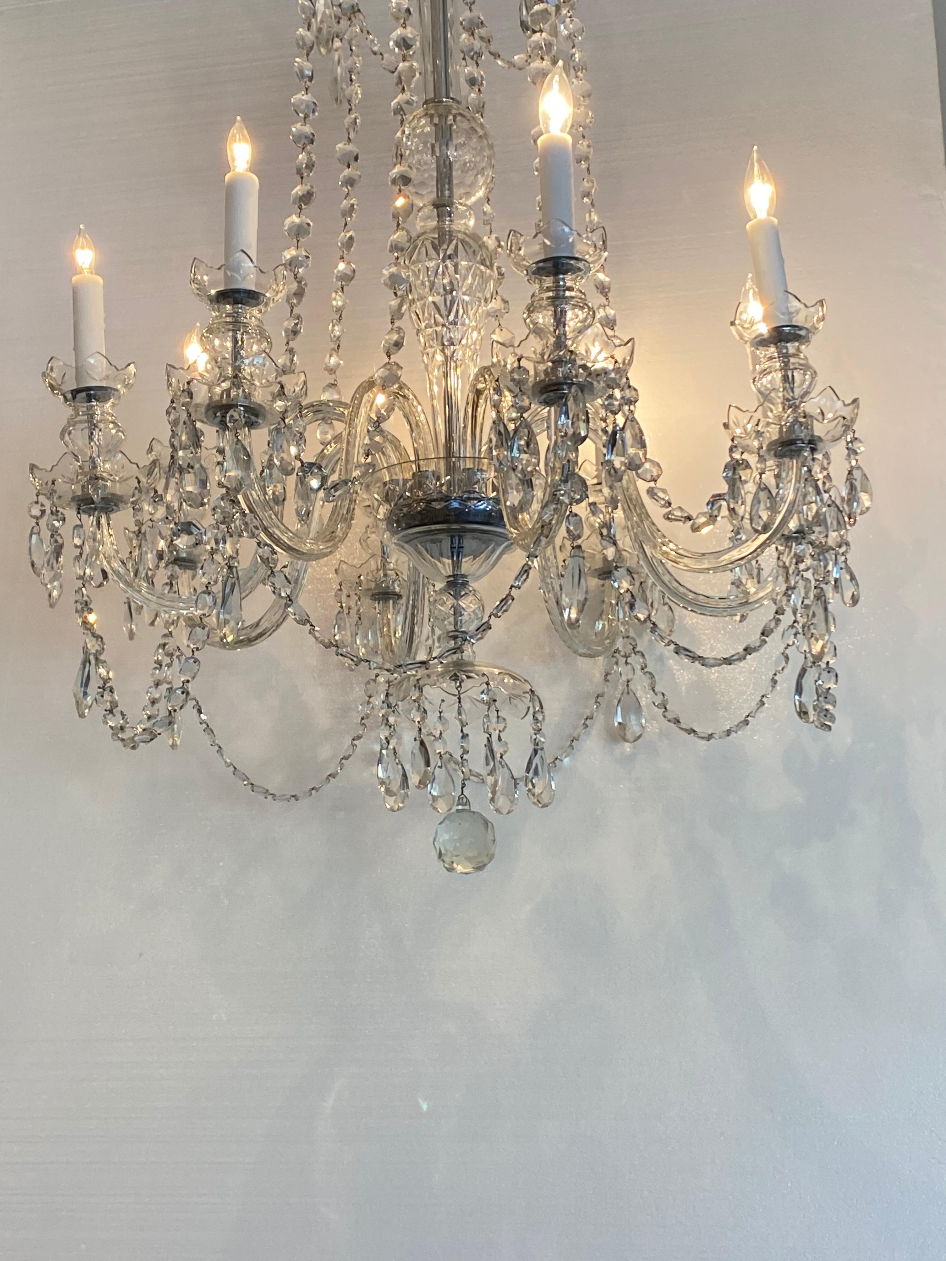vintage waterford chandelier
