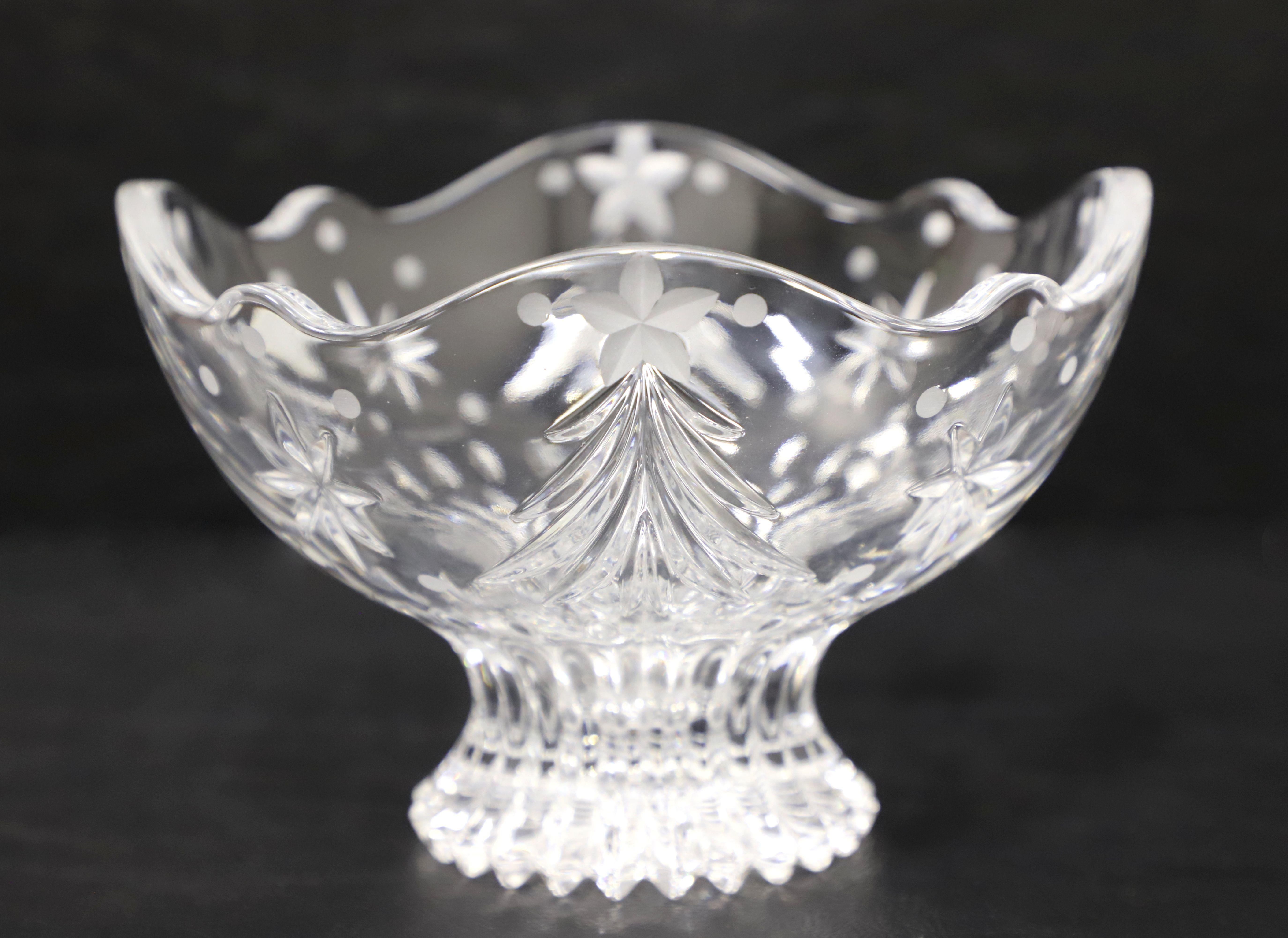 waterford candy dish with lid