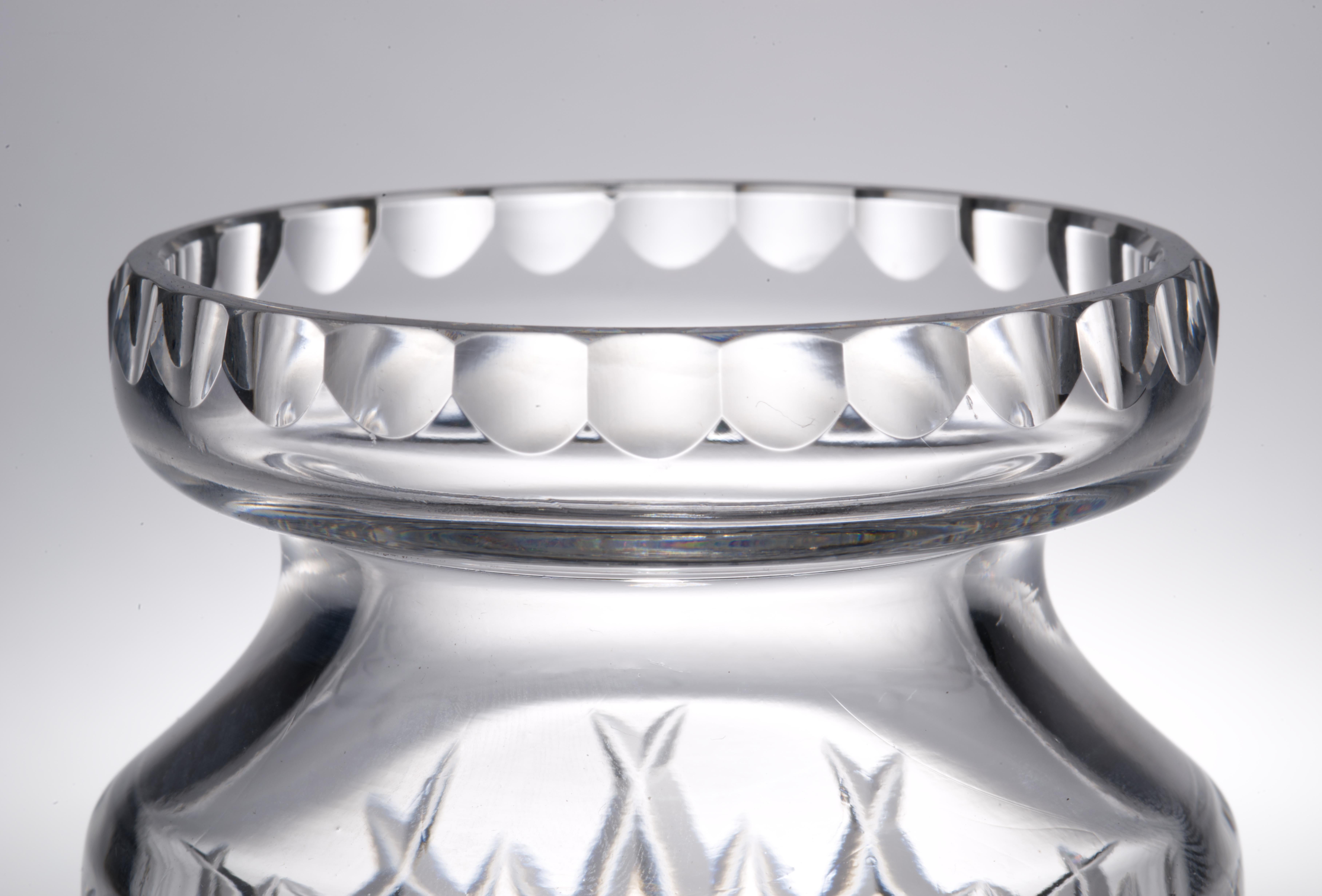 Pot à miel et couvercle Waterford Crystal à motif Alana Bon état - En vente à Clifton Springs, NY