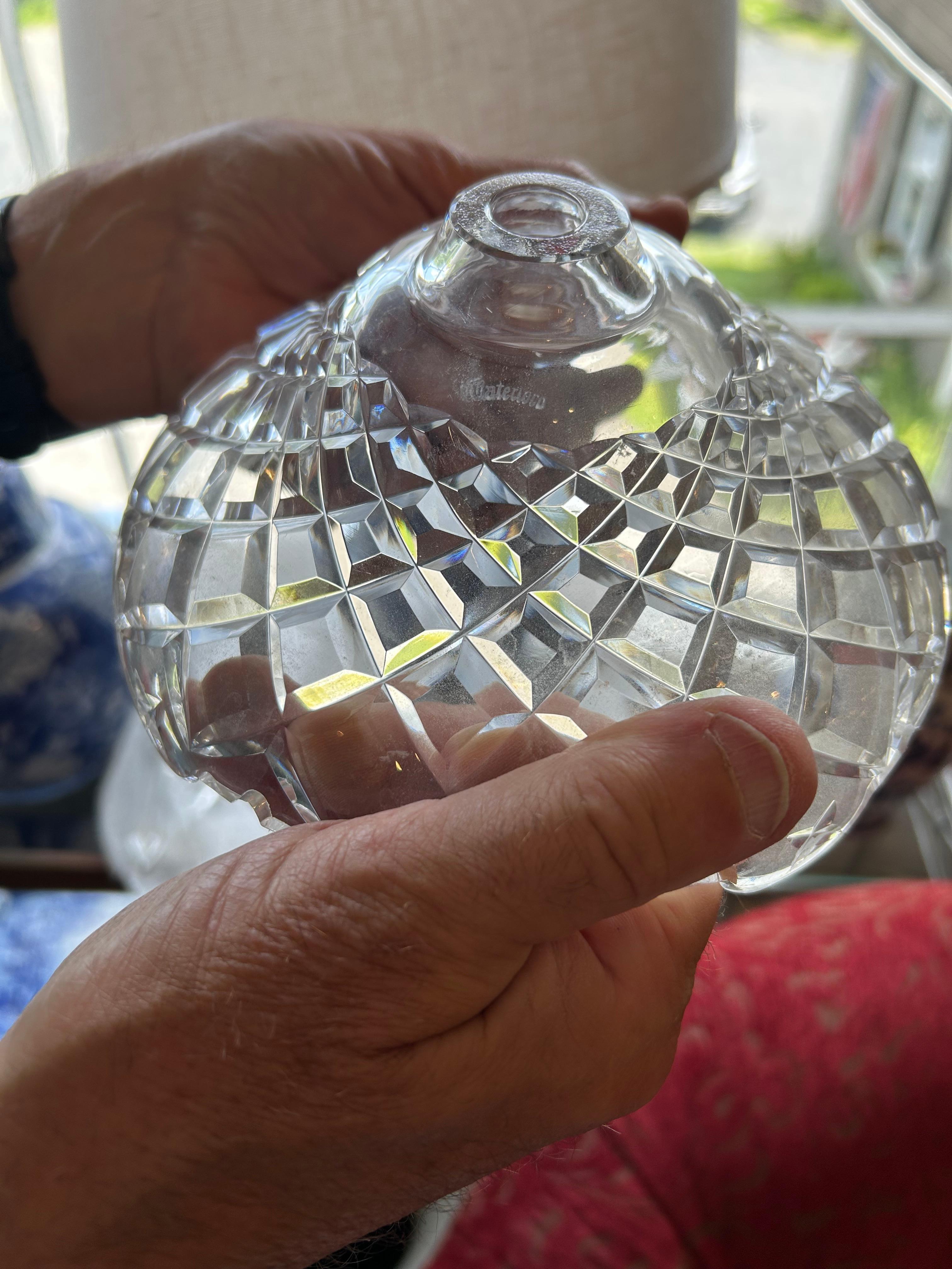 Cristallo Lampadario Waterford Crystal Avoca a 6 bracci Vintage in vendita