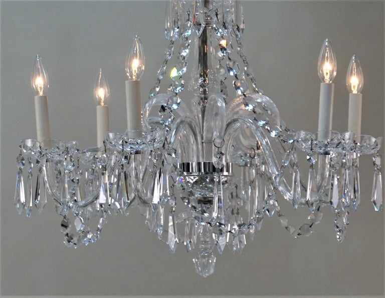 Waterford Crystal Chandelier at 1stDibs