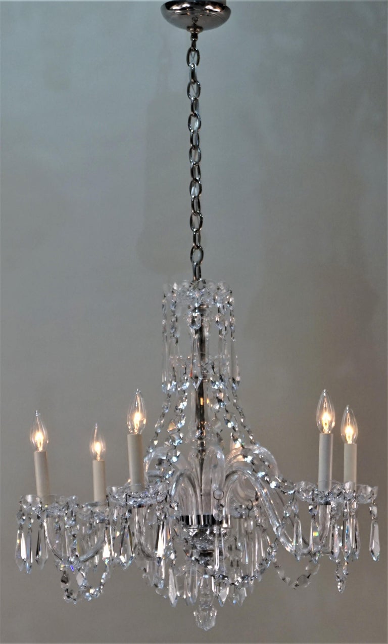 Waterford Crystal Chandelier at 1stDibs