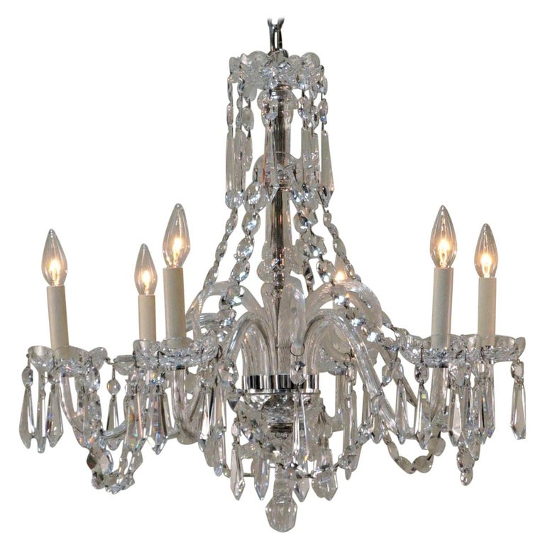 Waterford Crystal Chandelier at 1stDibs