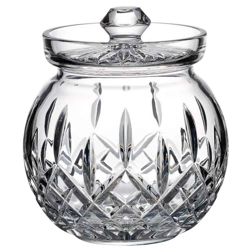 Waterford Crystal Classic Lysmore Rounded Biscuit Barrel, 7 pollici. in vendita