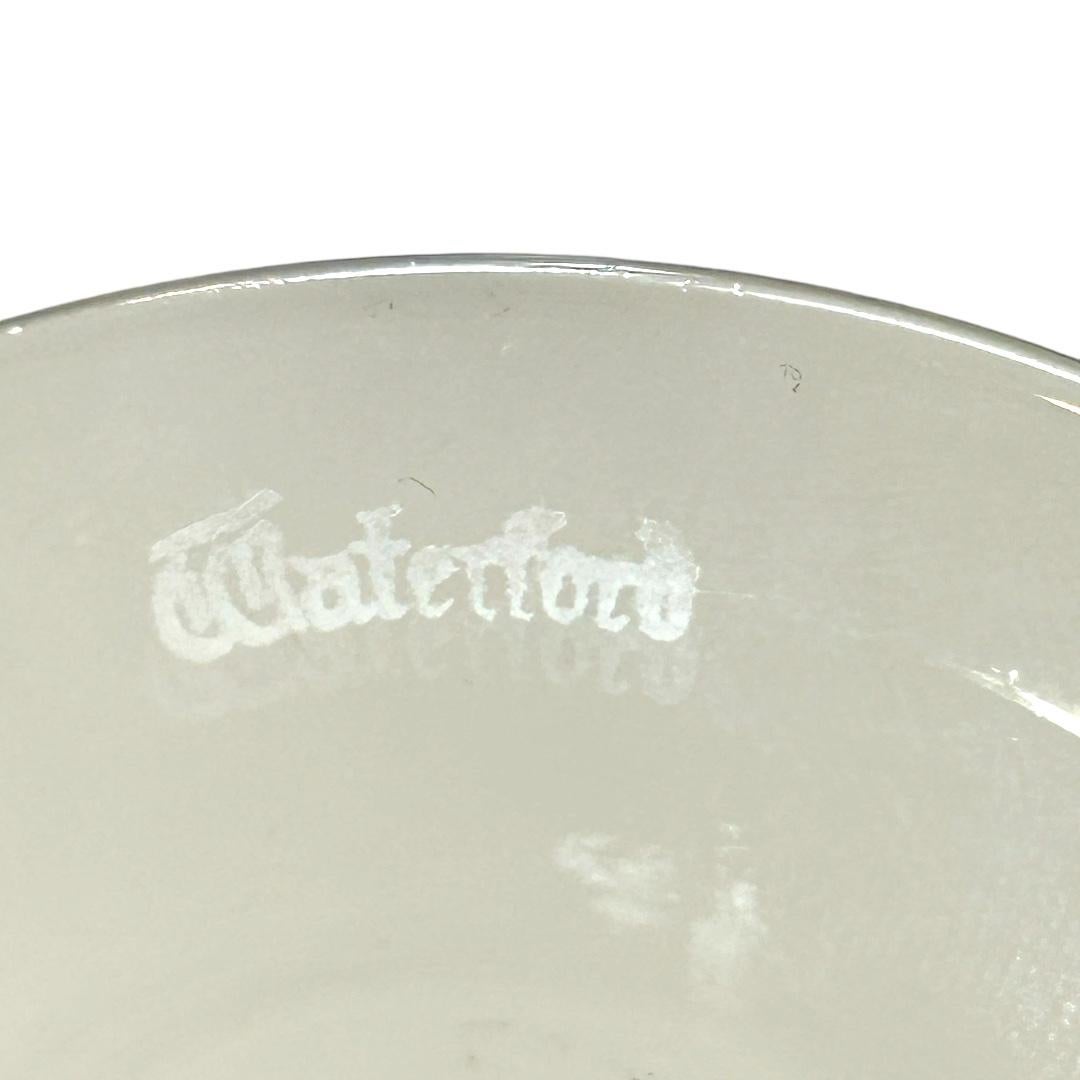 Waterford Crystal Cut “Colleen” Short Stem Sherry Glasses (4) In Good Condition In Naples, FL
