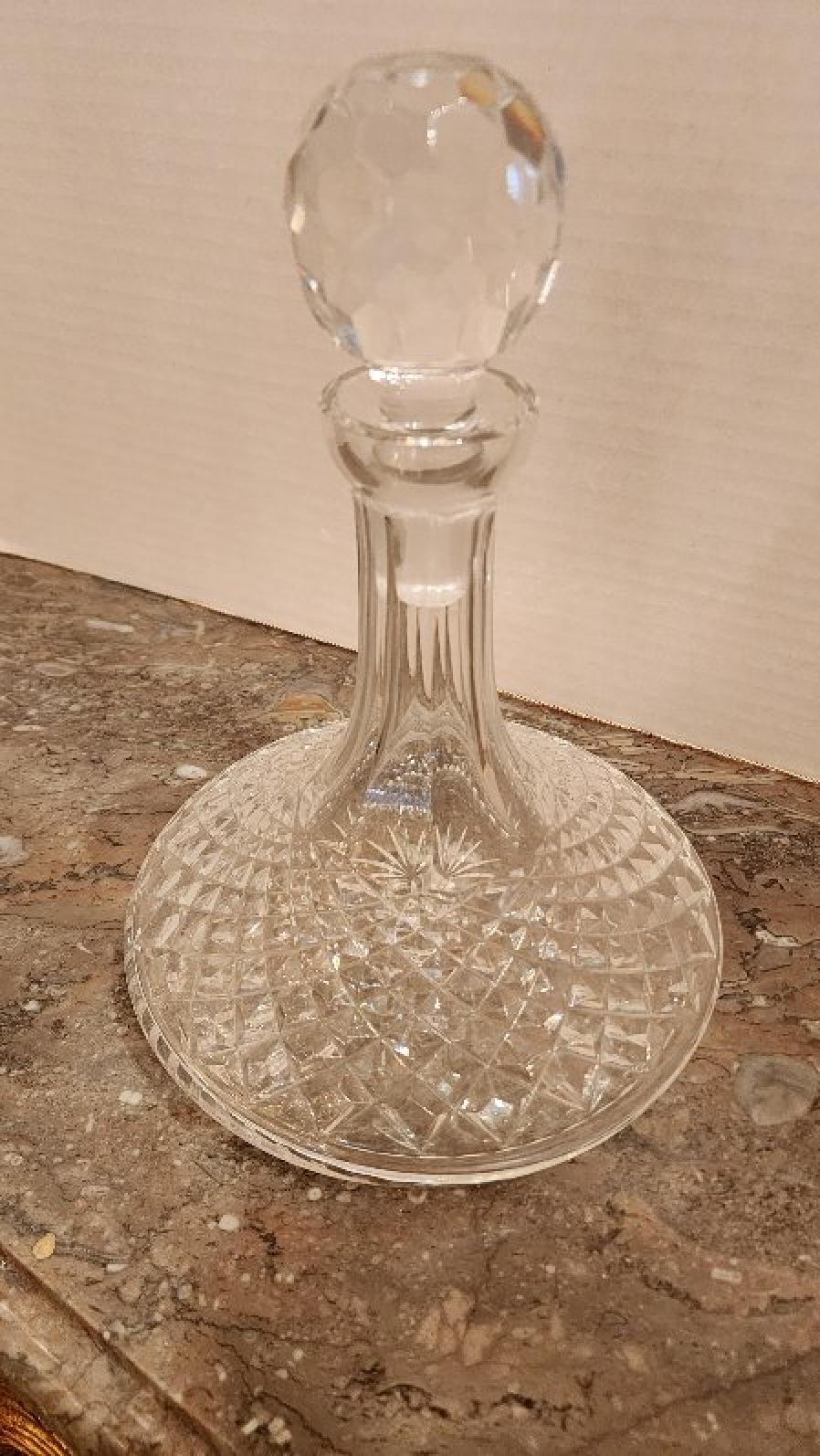 Waterford Crystal Karaffe (Moderne der Mitte des Jahrhunderts) im Angebot