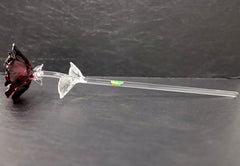 WATERFORD Crystal 15" Fleurology Plum Rose *New in Open Box*