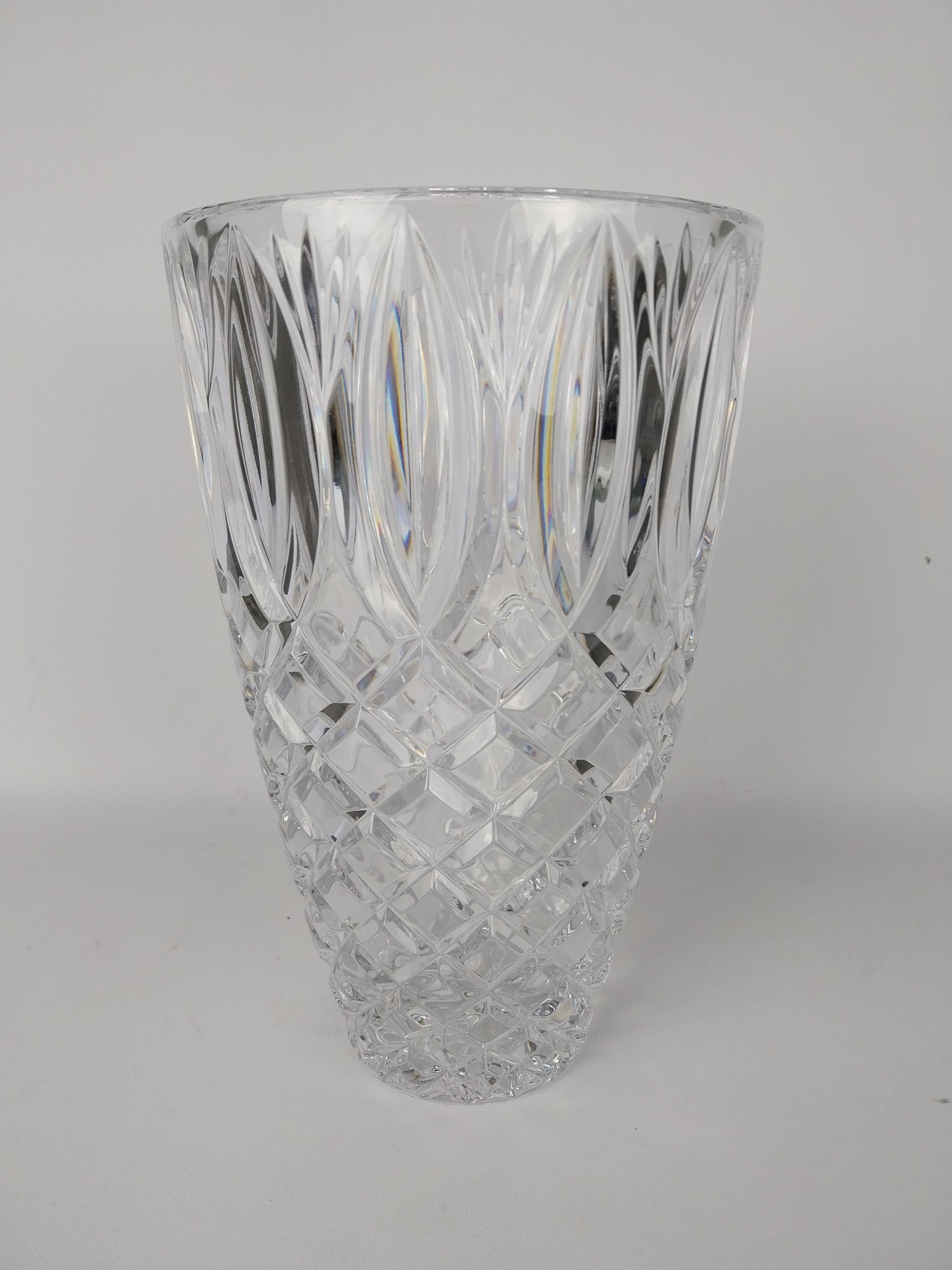 Waterford Crystal Glass Vase For Sale 4