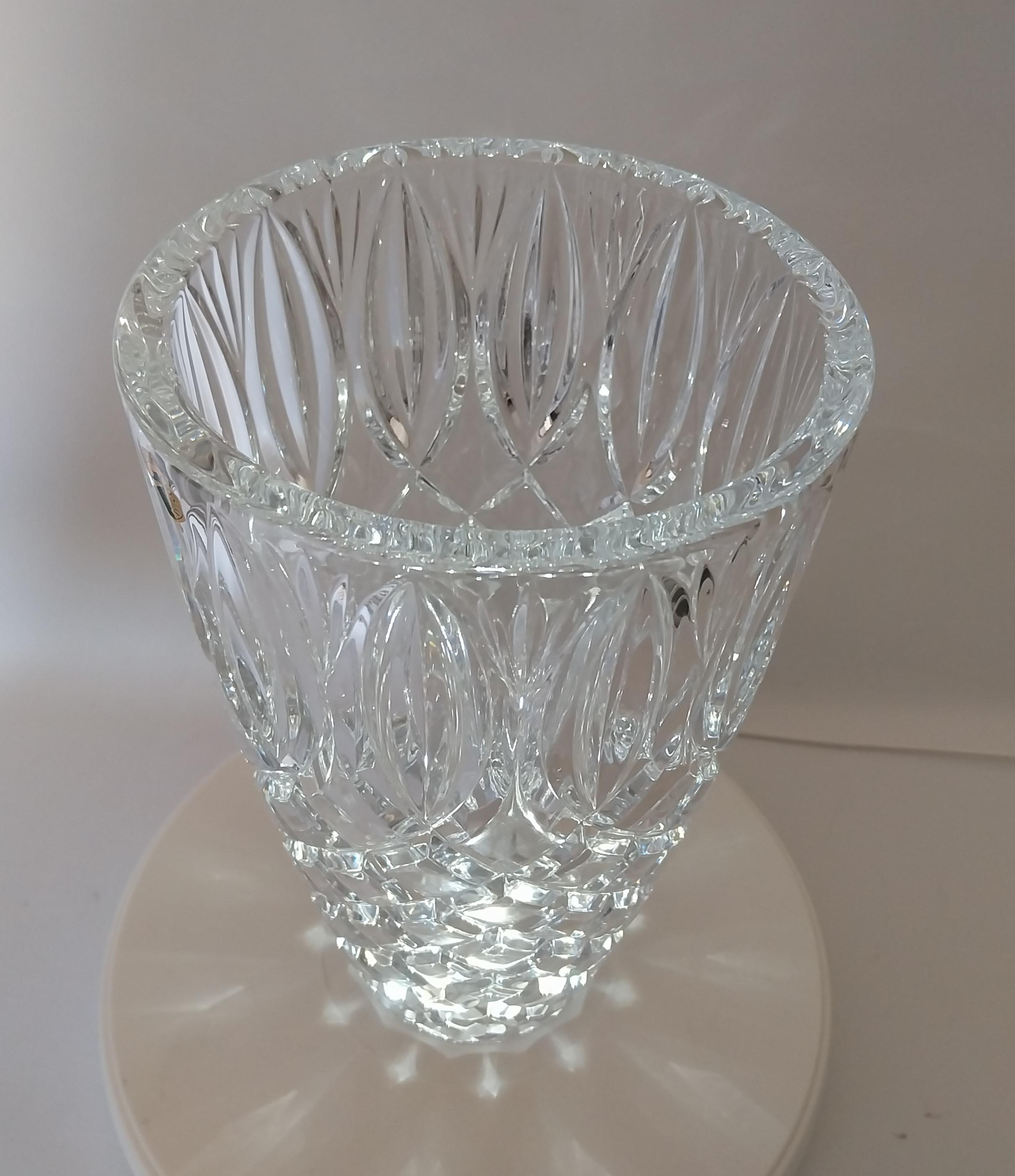 Waterford Crystal Glass Vase For Sale 10