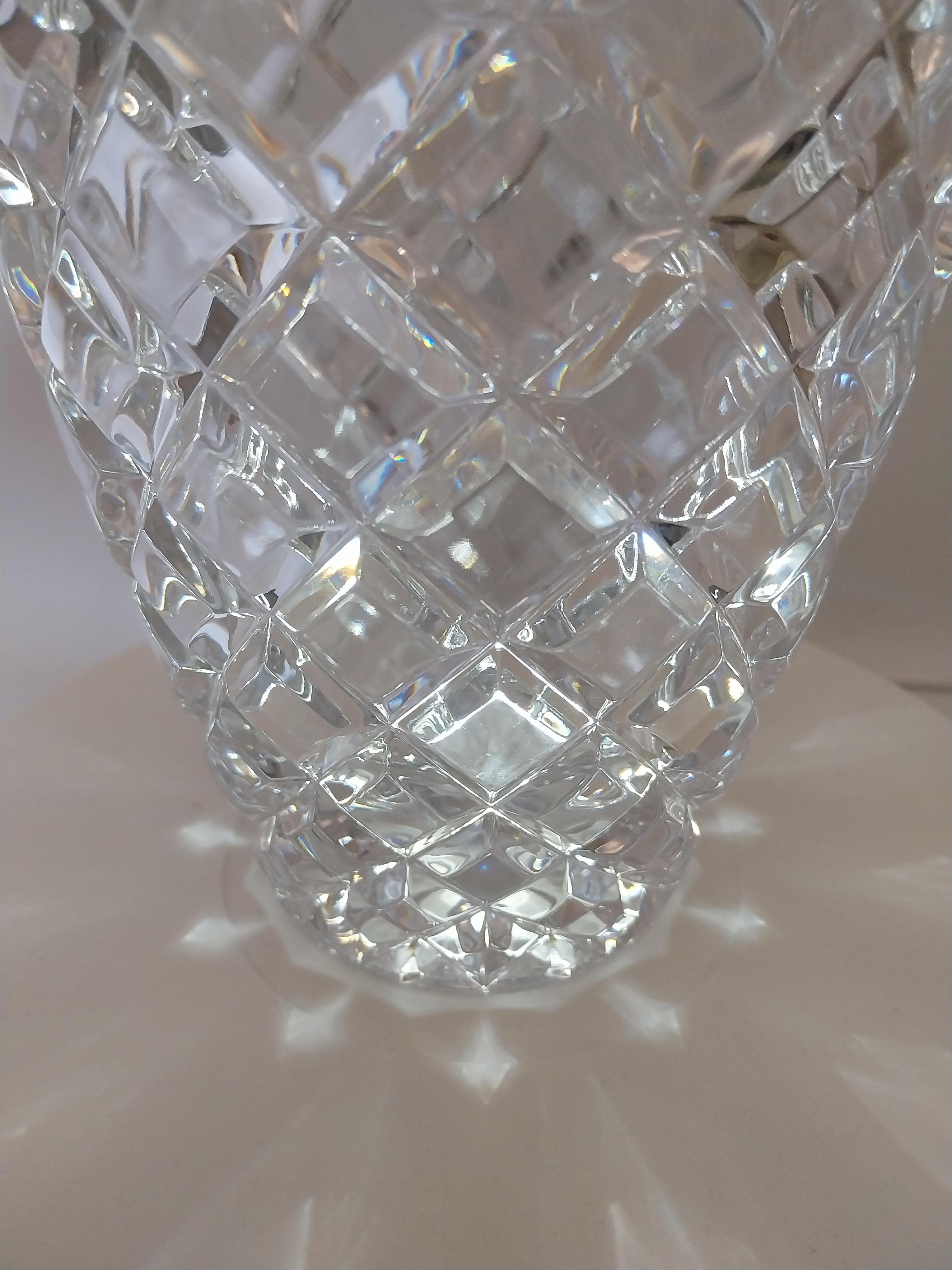 Waterford Crystal Glass Vase For Sale 11