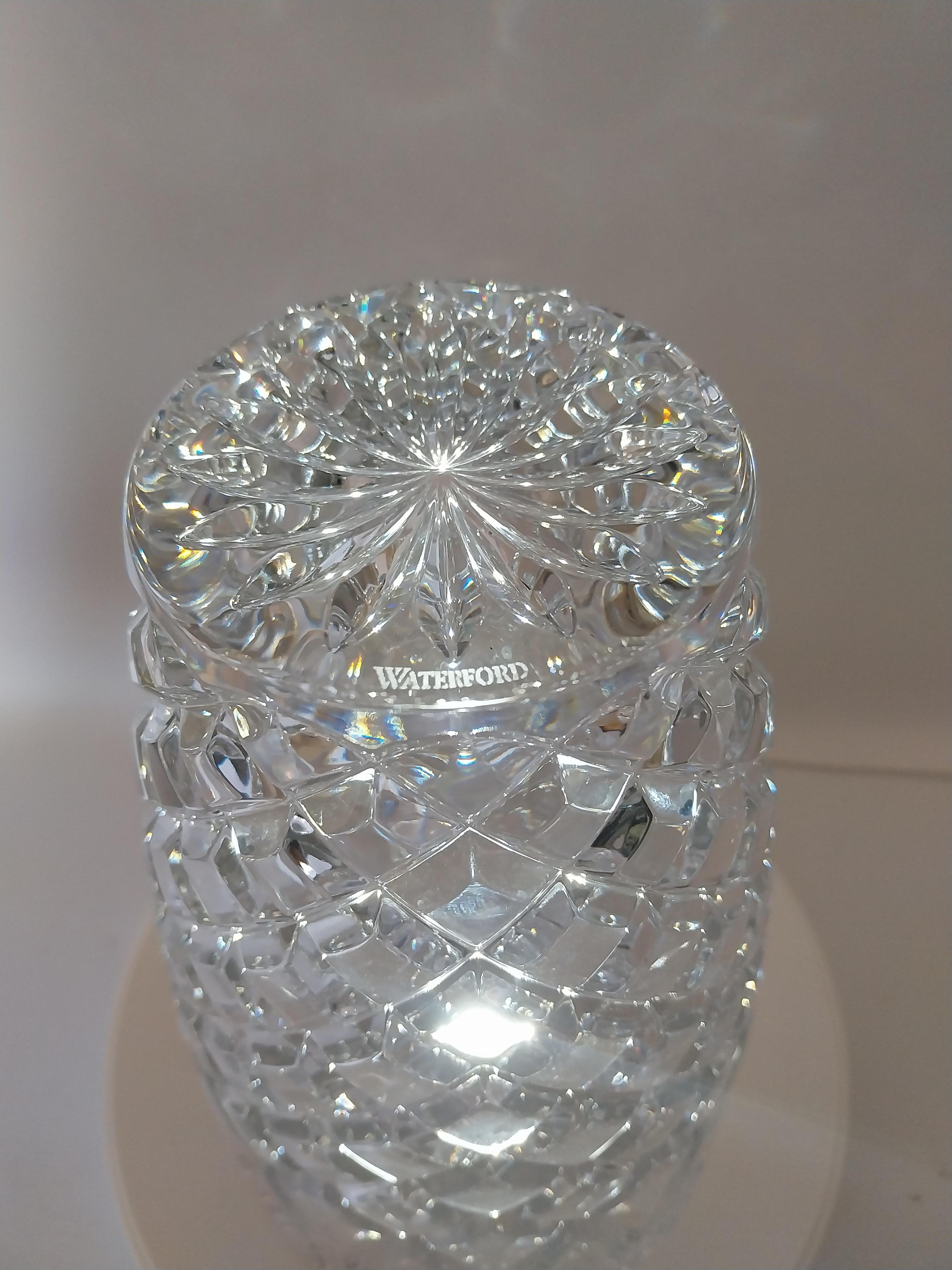 Waterford Crystal Glass Vase For Sale 12