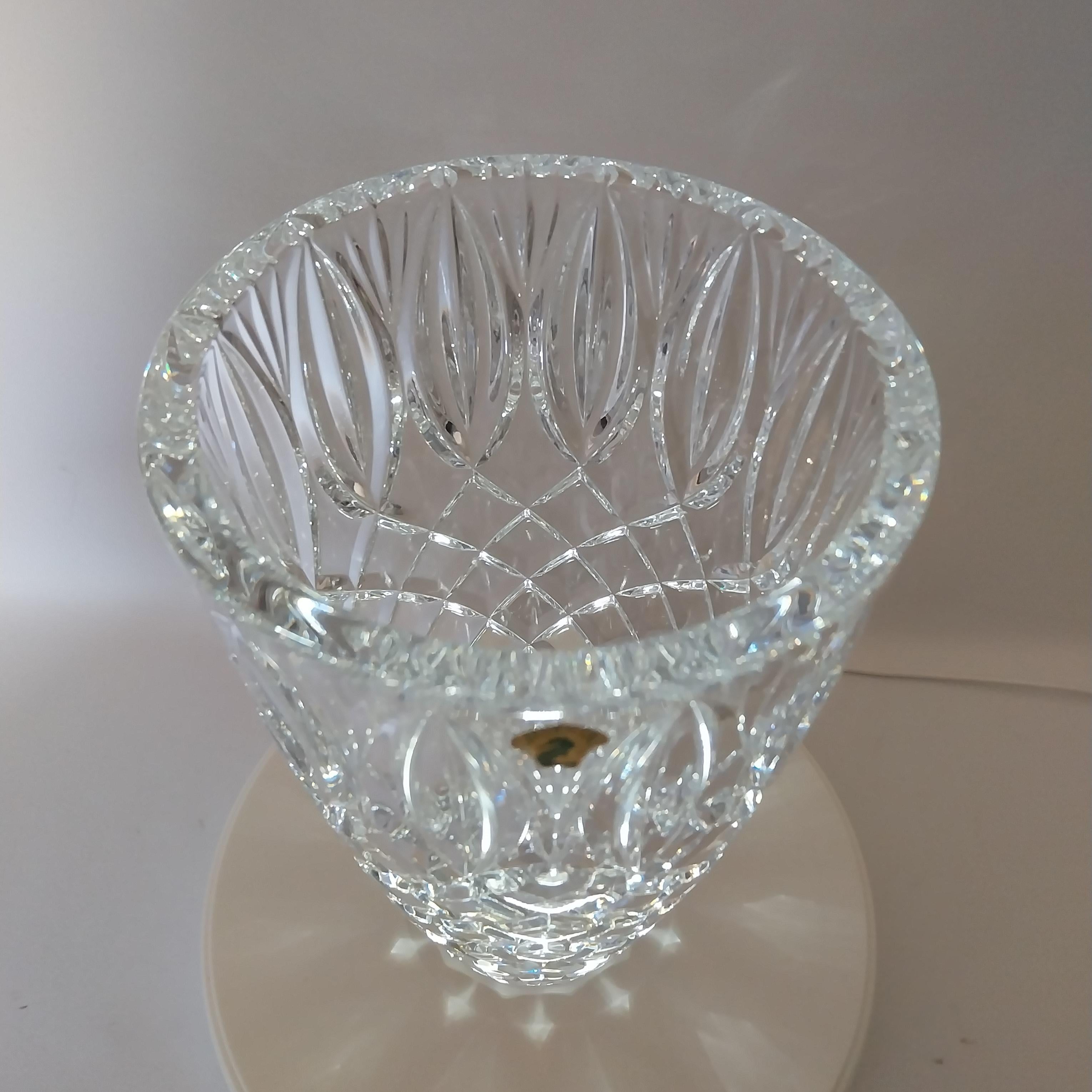 Waterford Crystal Glass Vase For Sale 14