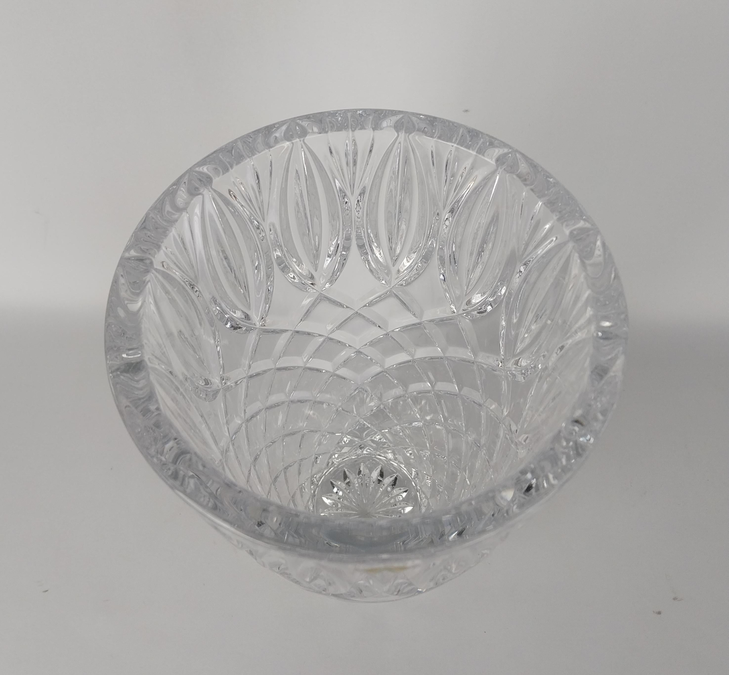 Waterford Crystal Glass Vase For Sale 2