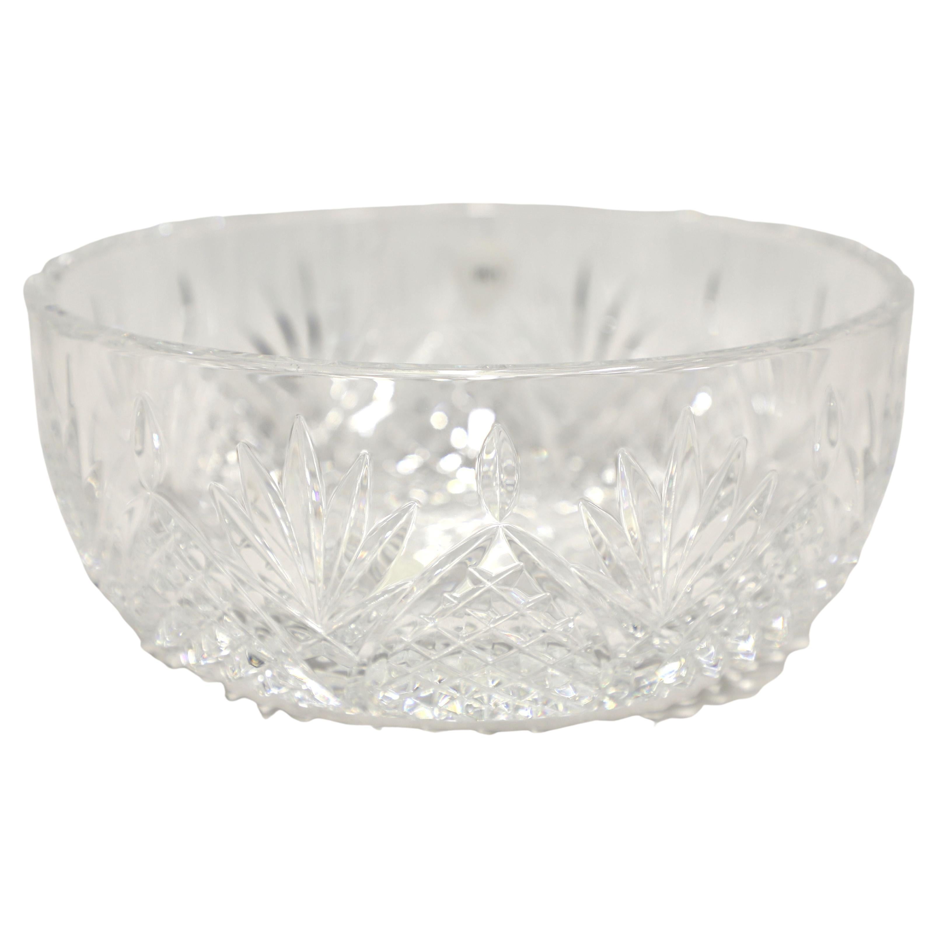 WATERFORD Crystal Ireland 8" Viking Triangle Bowl *New in Open Box* For Sale