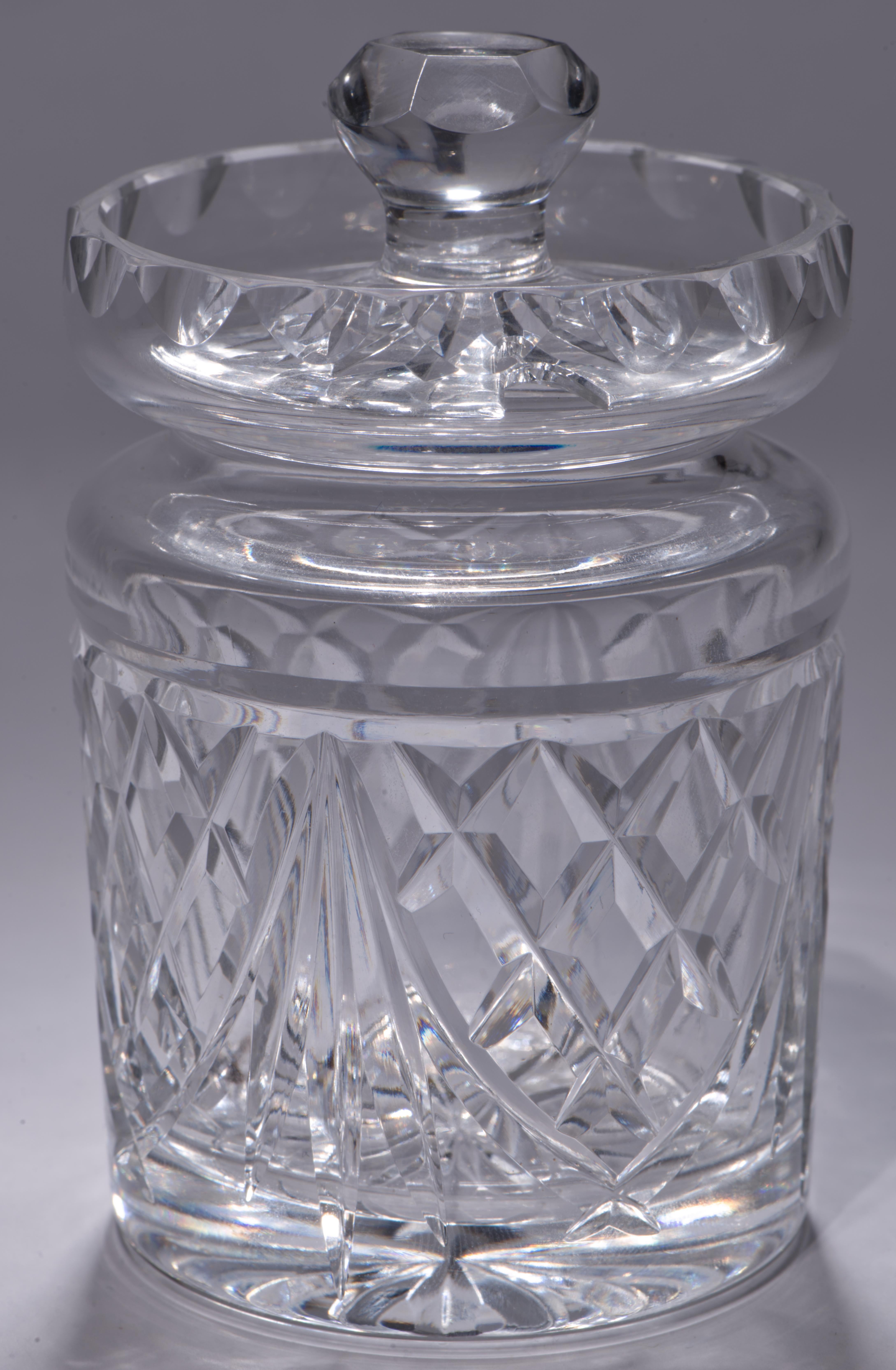 Waterford Crystal Marmelade Gelee oder Honig Topf & Deckel (Kristall) im Angebot