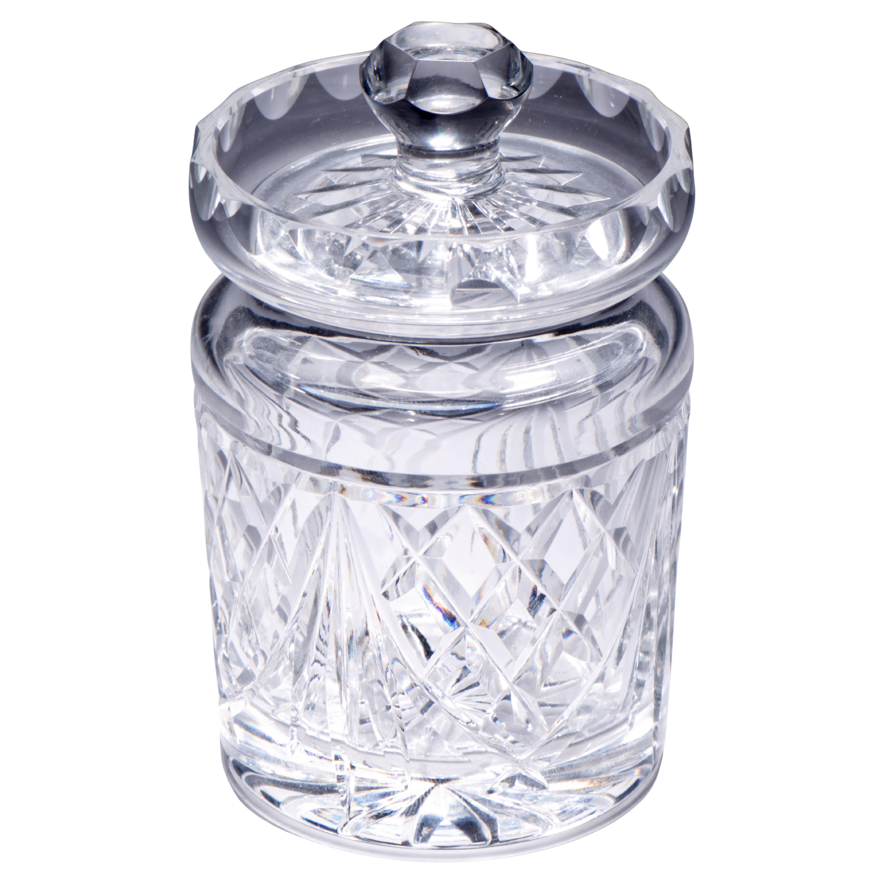 Waterford Crystal Jam Jelly or Honey Pot & Lid