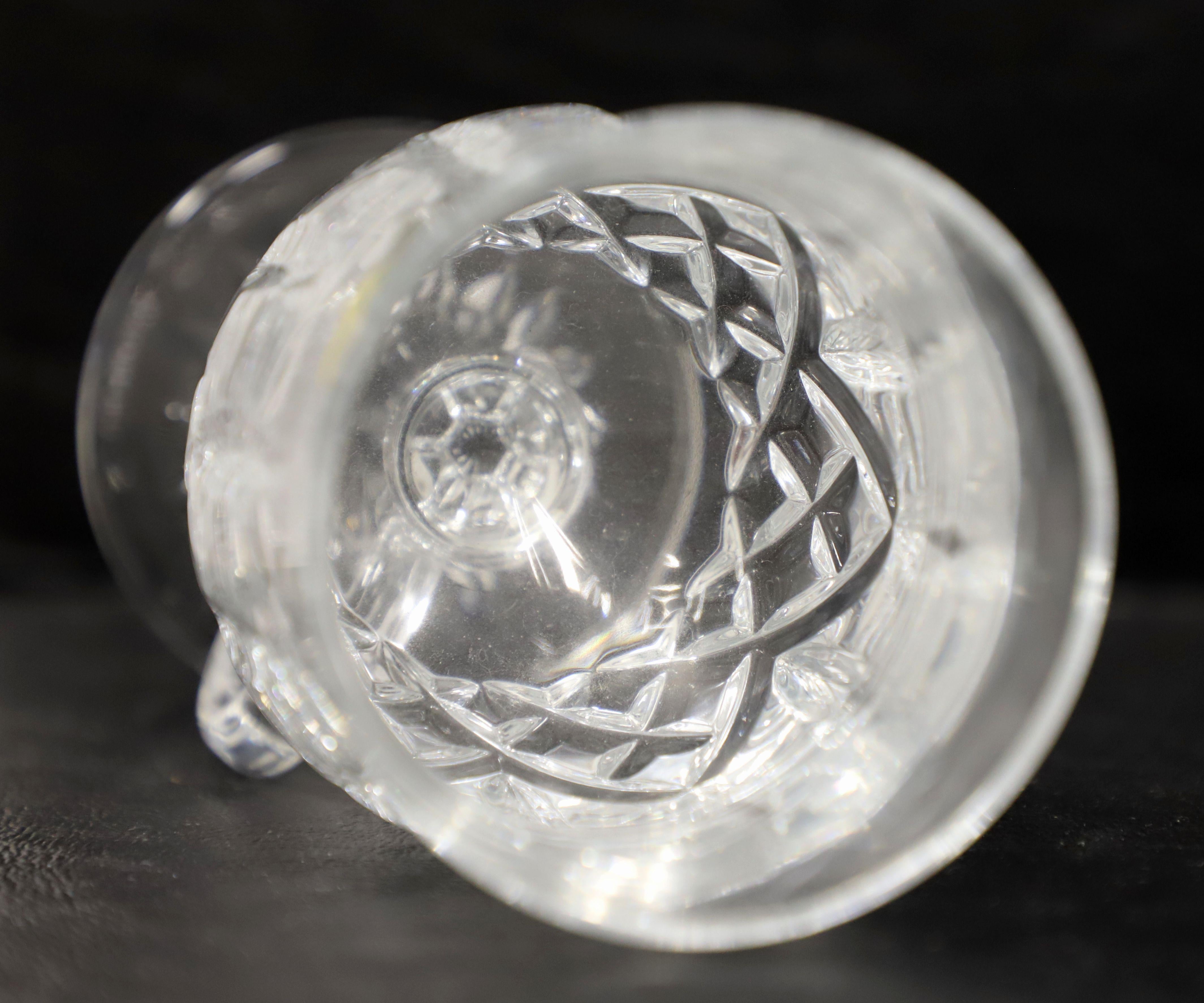 Contemporary WATERFORD Crystal Ireland 6.5