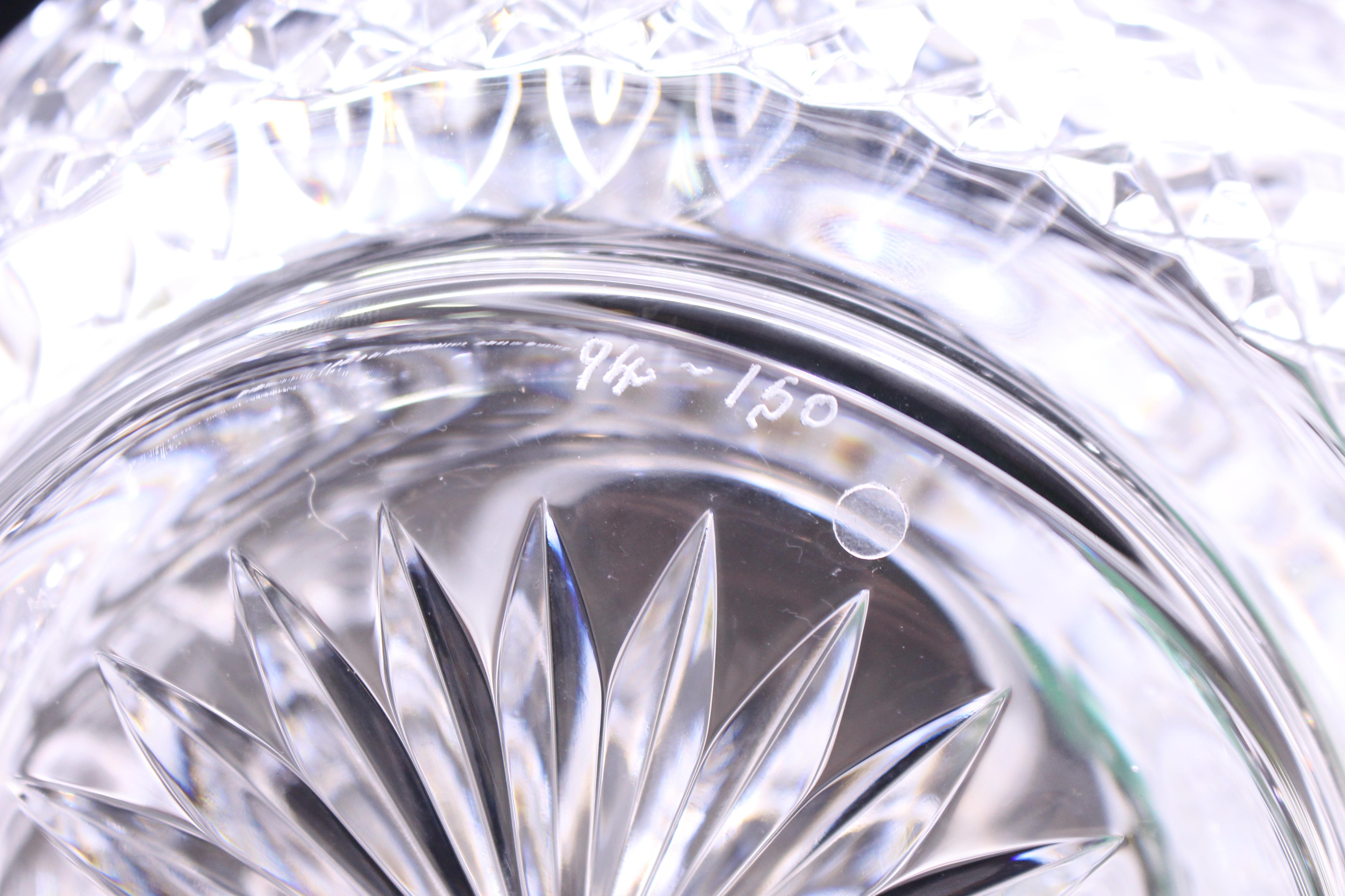 Waterford Crystal Ltd Edition Caroline 13 Inch Cookie Jar 4