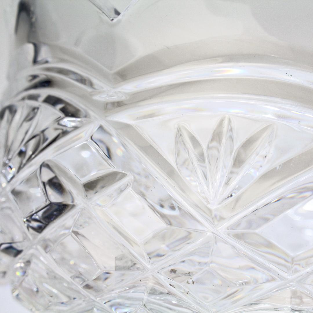 Ciotola o centrotavola con bordo smerlato di Waterford Crystal Master Cutter in vendita 3