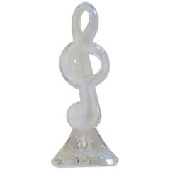 Used Waterford Crystal Music Clef