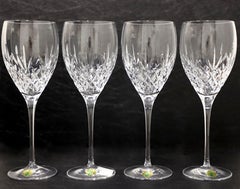 WATERFORD Crystal 9.5" Plaza Goblet - Set of 4 *New in Open Box*
