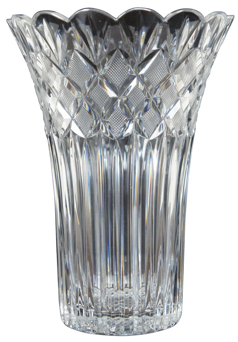 Waterford Crystal Romance of Ireland Collection Irish Lace Vase w Box  100549 at 1stDibs | waterford irish lace vase, waterford crystal irish lace  vase, ireland crystal