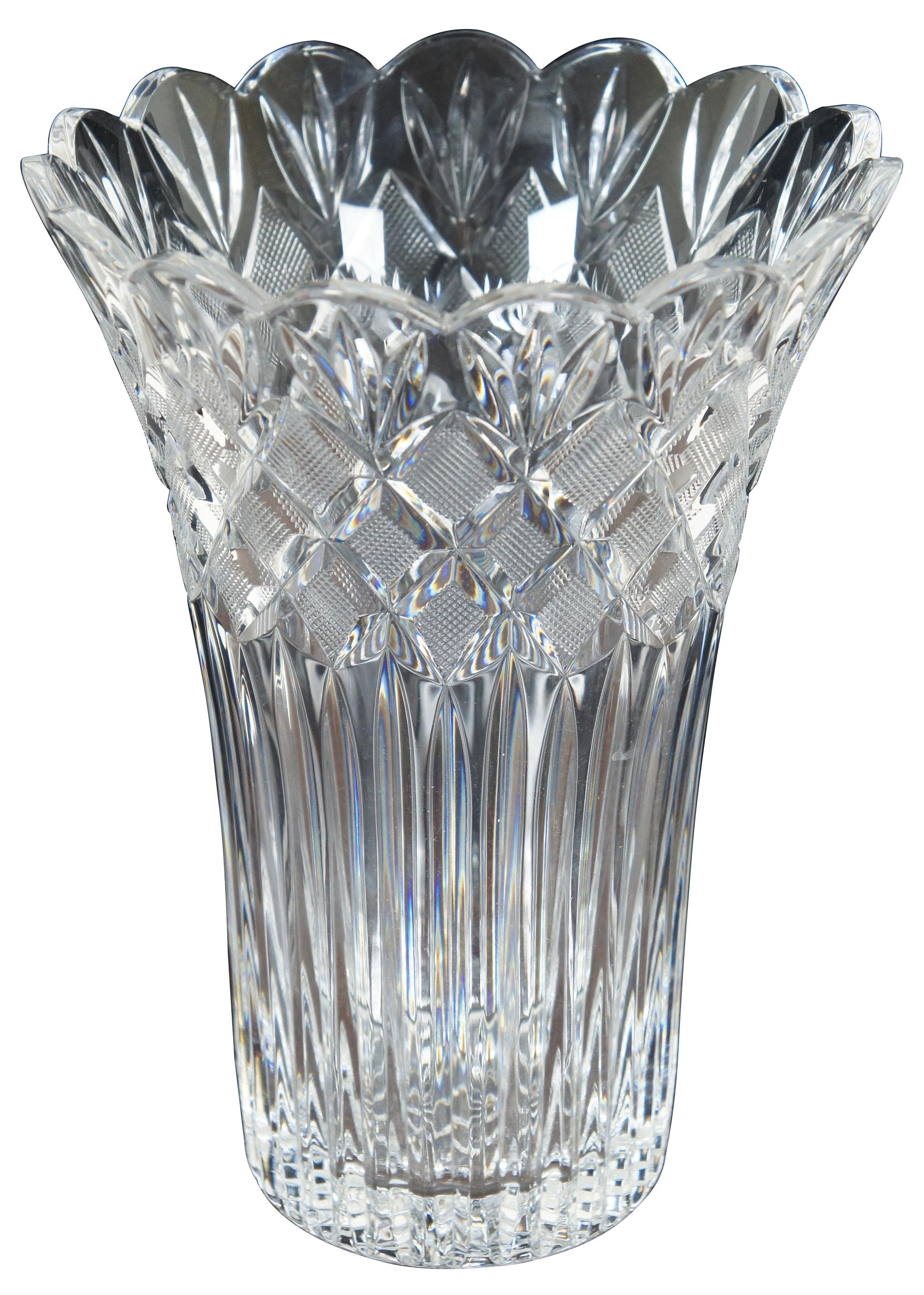 10 inch waterford crystal vase