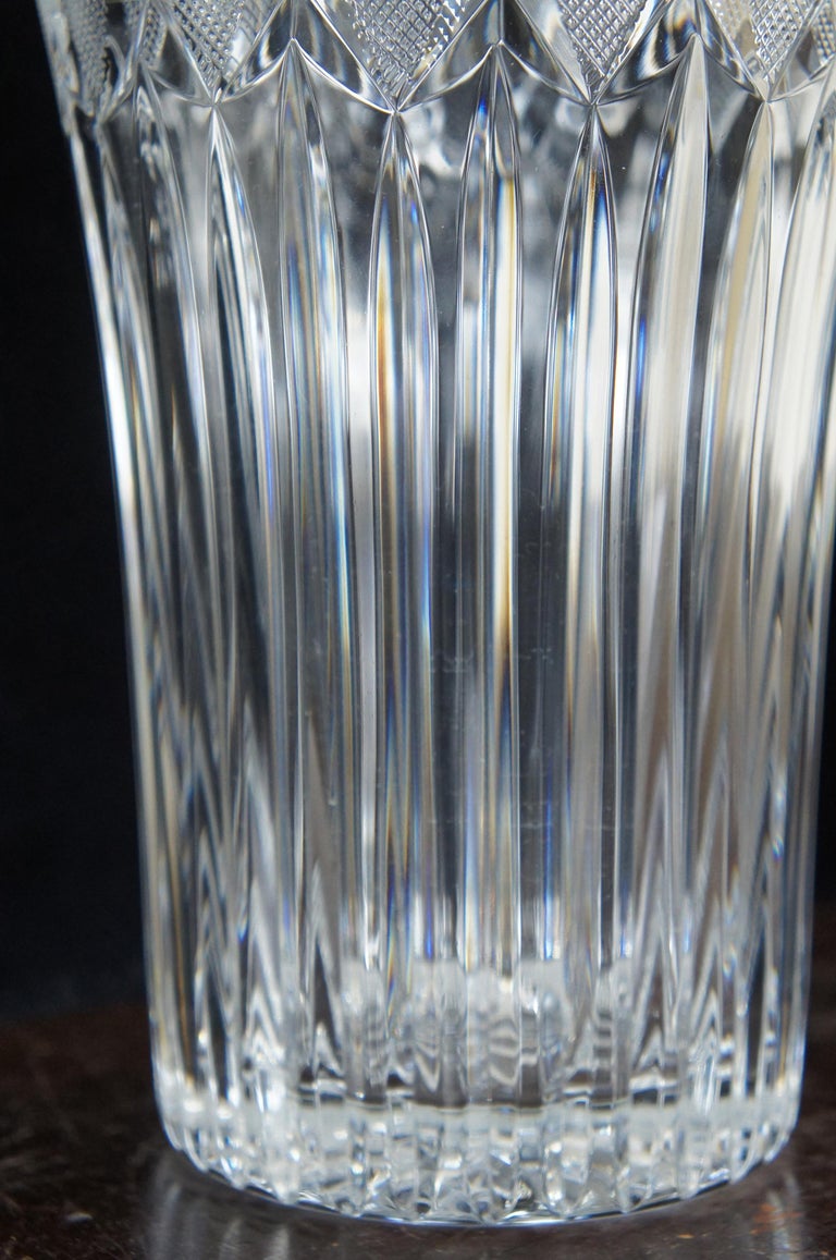 Waterford Crystal Romance of Ireland Collection Irish Lace Vase w Box