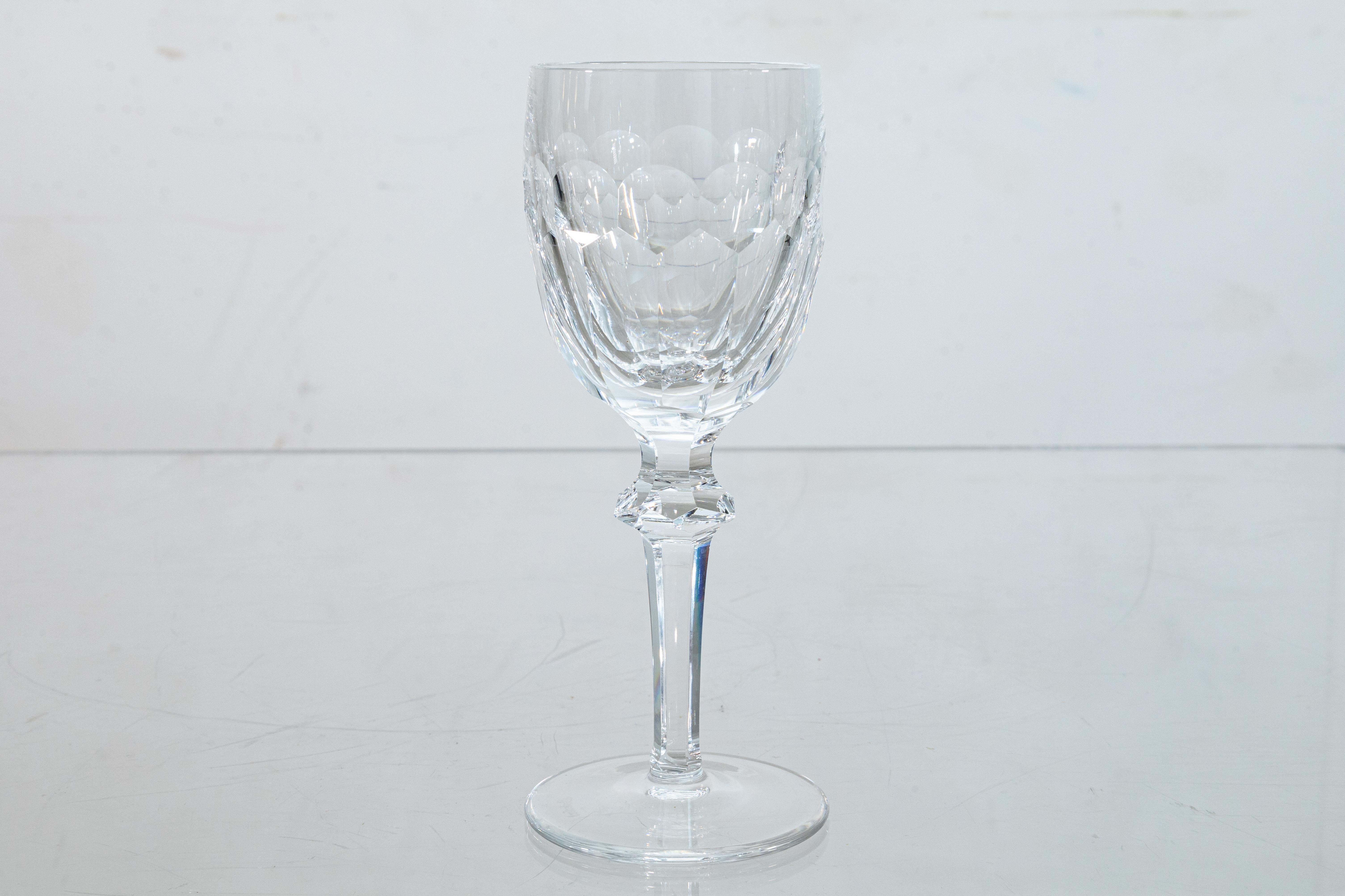 Moderno Waterford Crystal - Set di 9 calici da vino in vetro modernista in vendita