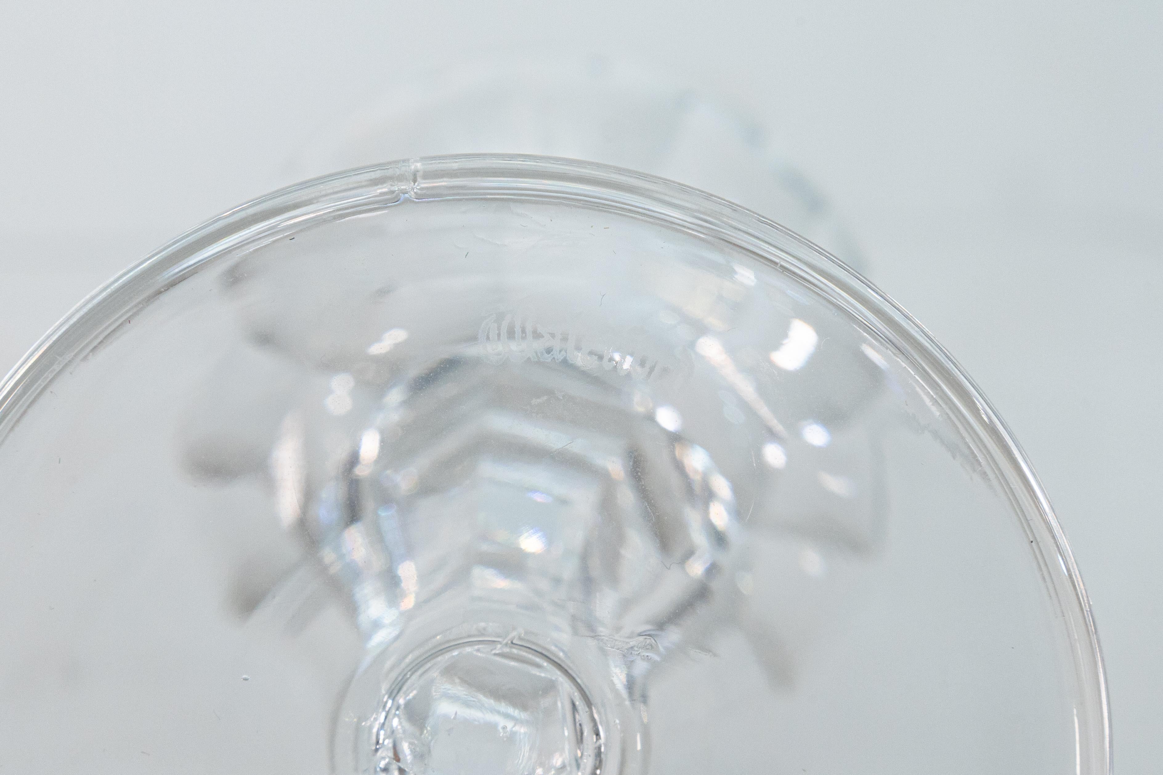 Cristallo Waterford Crystal - Set di 9 calici da vino in vetro modernista in vendita