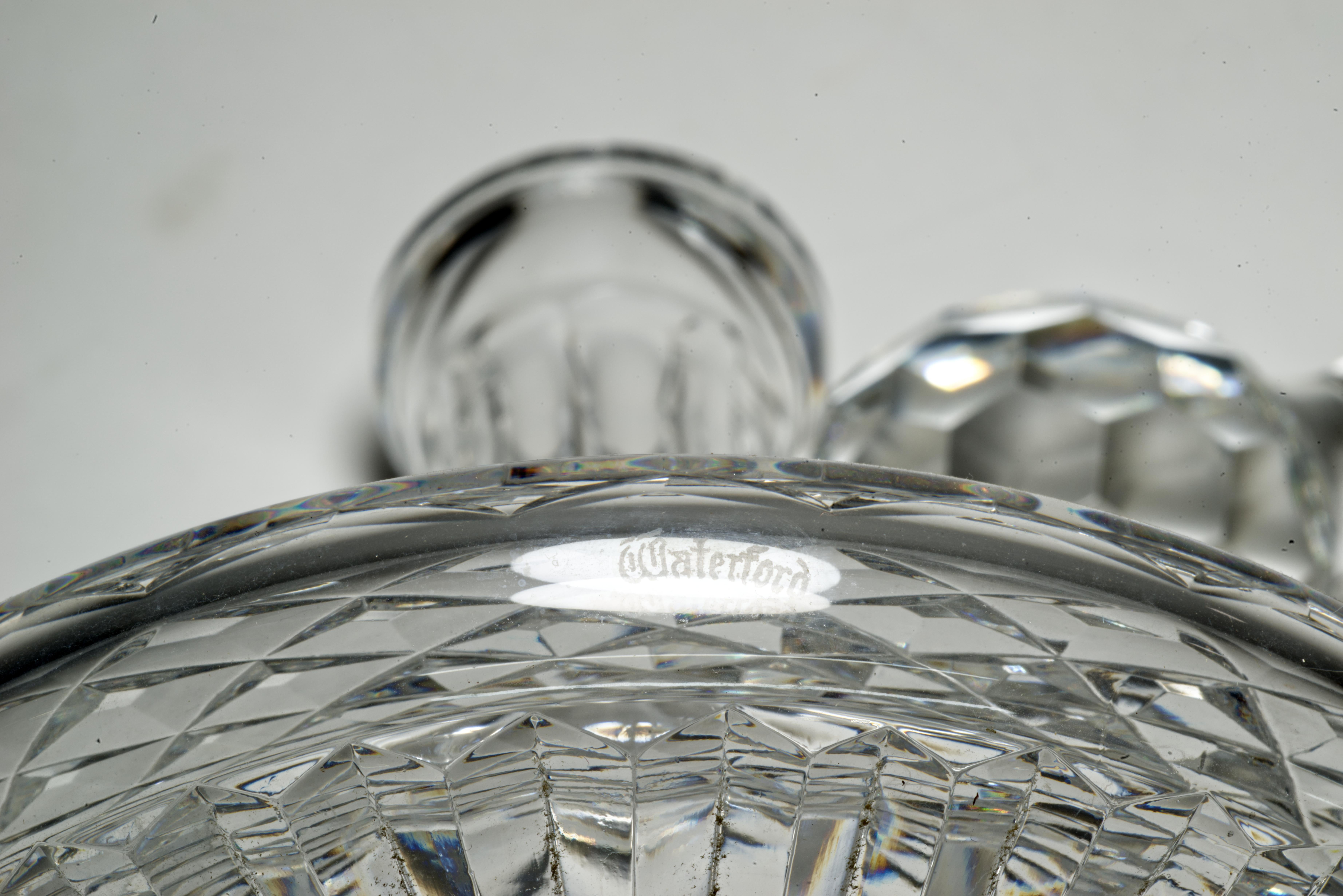 Barcos de Waterford Crystal Decantador y tapón Alana en venta 4