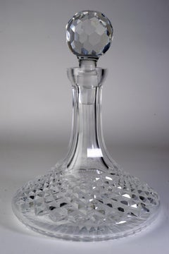 Waterford Crystal Ships Decanter and Stopper Alana