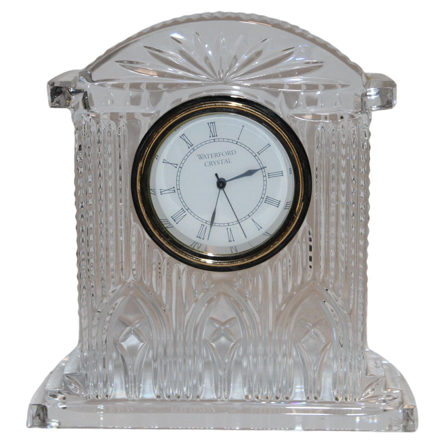 Orologio da tavolo Waterford Crystal in vendita