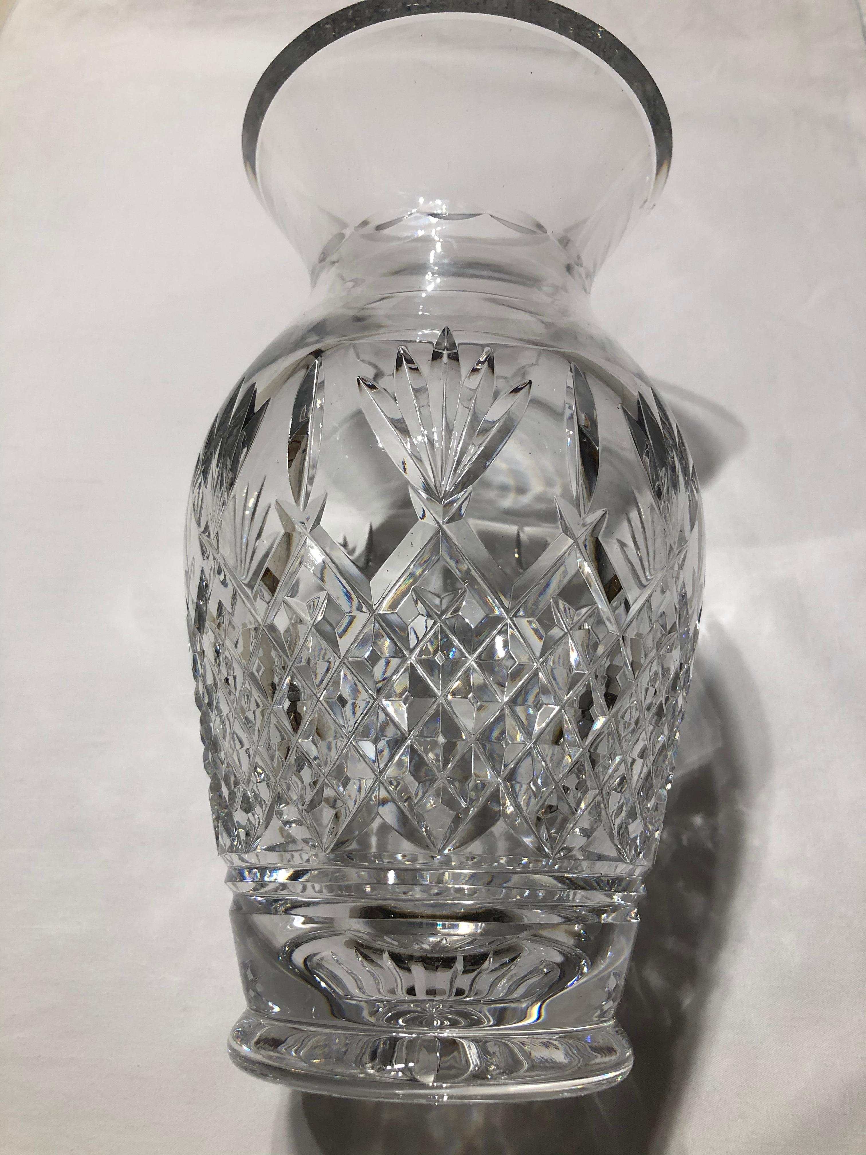 waterford crystal vase markings