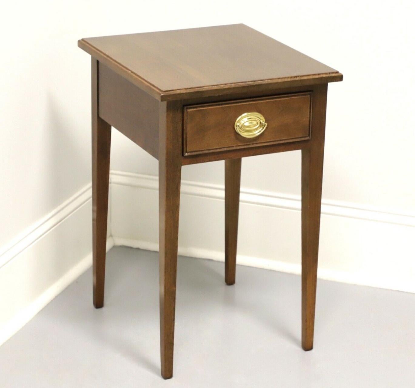 WATERFORD FURNITURE Vintage Walnut Traditional Accent Table  2