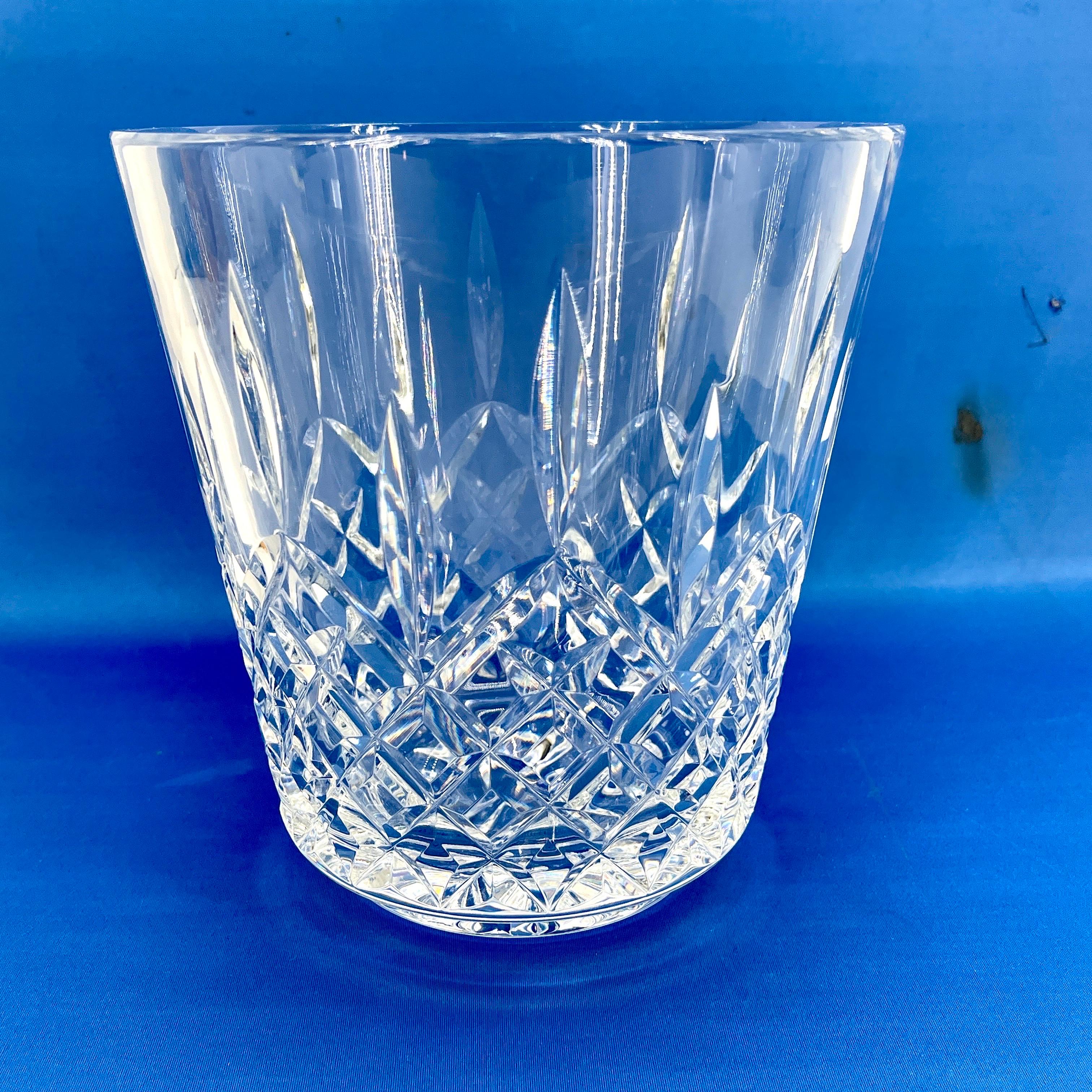 Waterford Lismore Crystal Ice Champagne Bucket In Good Condition For Sale In Haddonfield, NJ